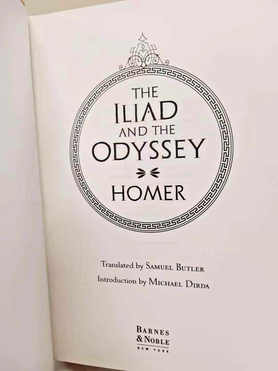 THE ILIAD AND THE ODYSSEY HOMER Samuel Butler ~ Leather Bound Brand New Sealed ~