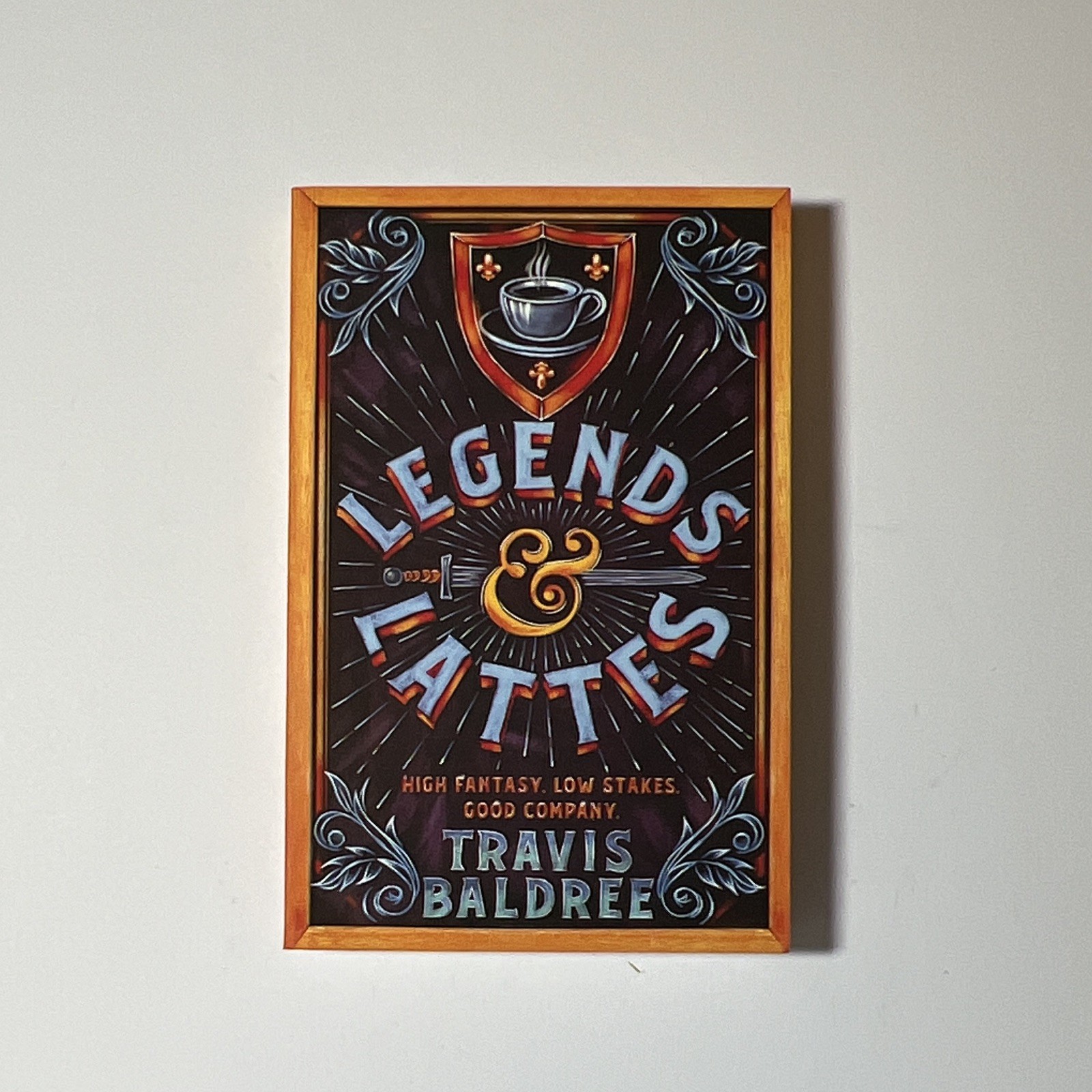 Legends & Lattes (International Ed.) – Paperback by Travis Baldree (Like New)