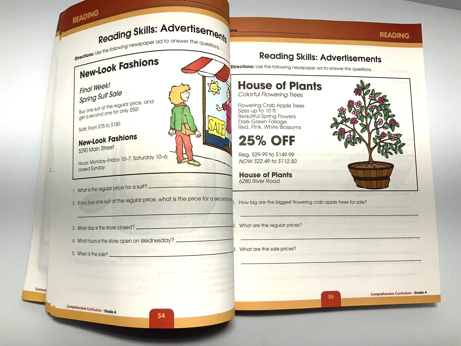 Comprehensive Curriculum of Basic Skills, Grade 4 Ages 9-10 (544 pages)