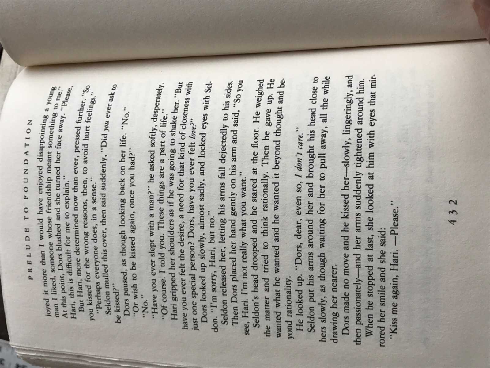 1988 Prelude To Foundation by Isaac Asimon book harcover 432 pages