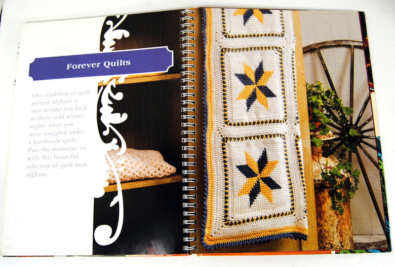 Heirloom Afghans by Judy Crow Annie’s Publishing 175 Pages Spiral Bound 1990