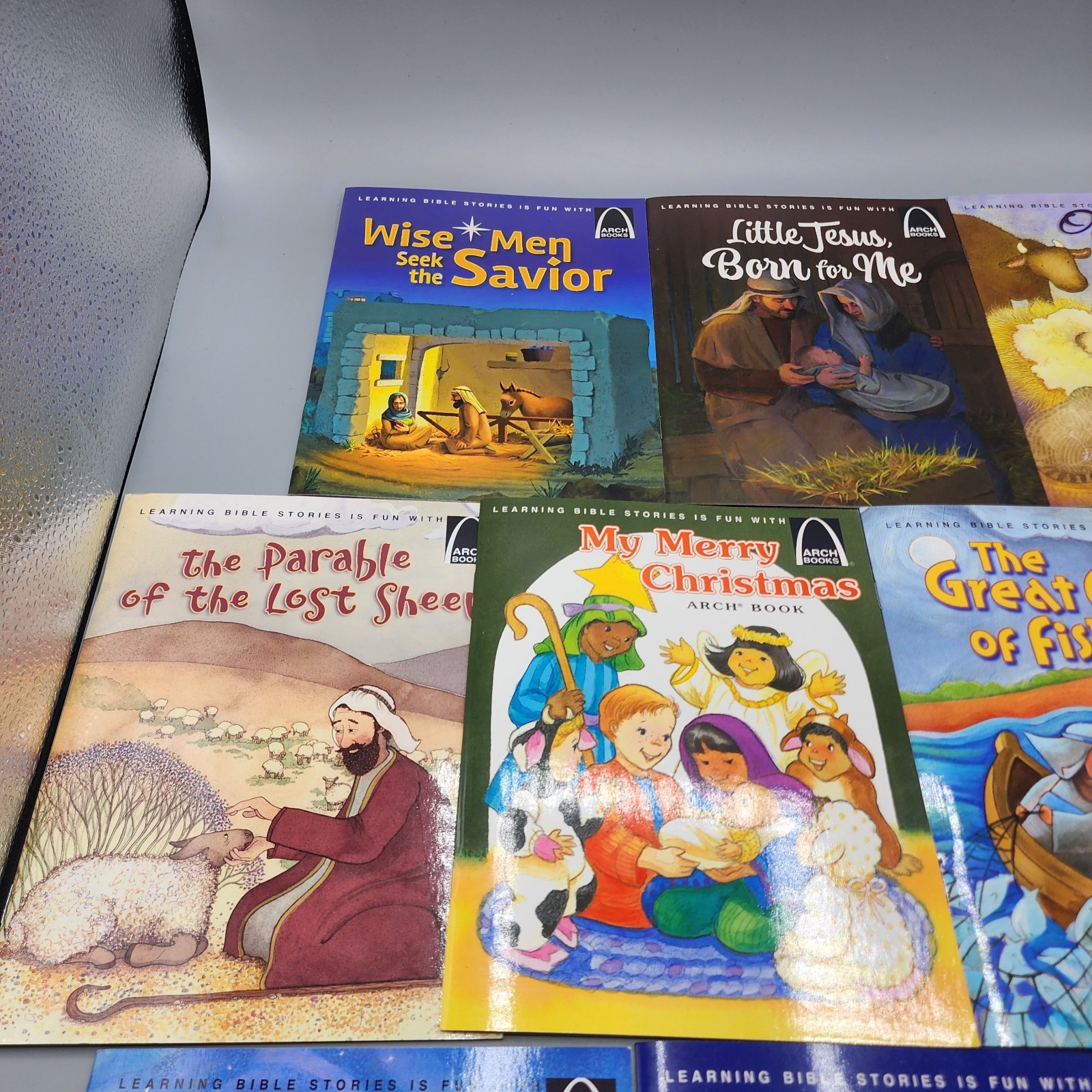 Lot of 10 Arch Books Childrens Learning Homeschool Religious Bible Stories