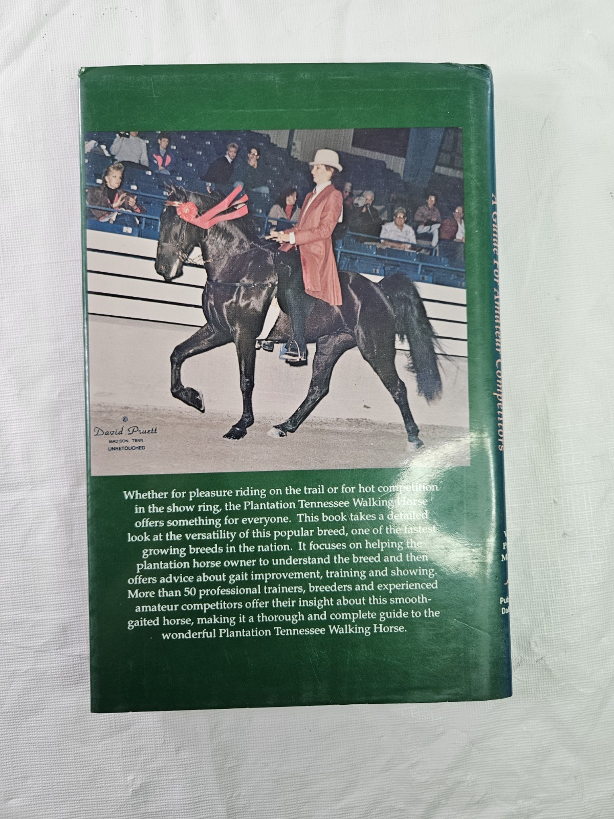 The Plantation Tennessee Walking Horse Guide HCDJ Vickie Mazzola 1992 Show Train