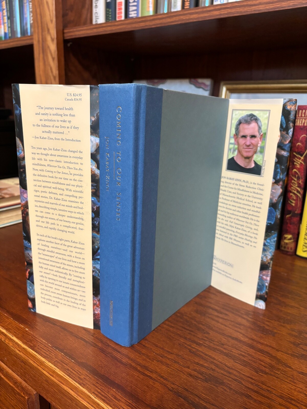 Coming to Our Senses. Jon Kabat-Zinn. 1st HC Ptg. Hyperion 2005. Near Fine