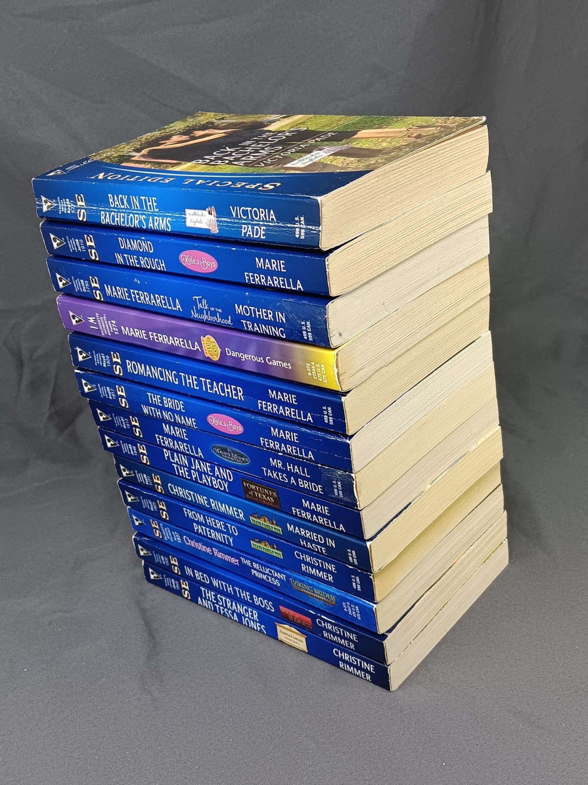 Silhouette Special Edition Lot 13 Marie Ferrarella Christine Rimmer Romance PB