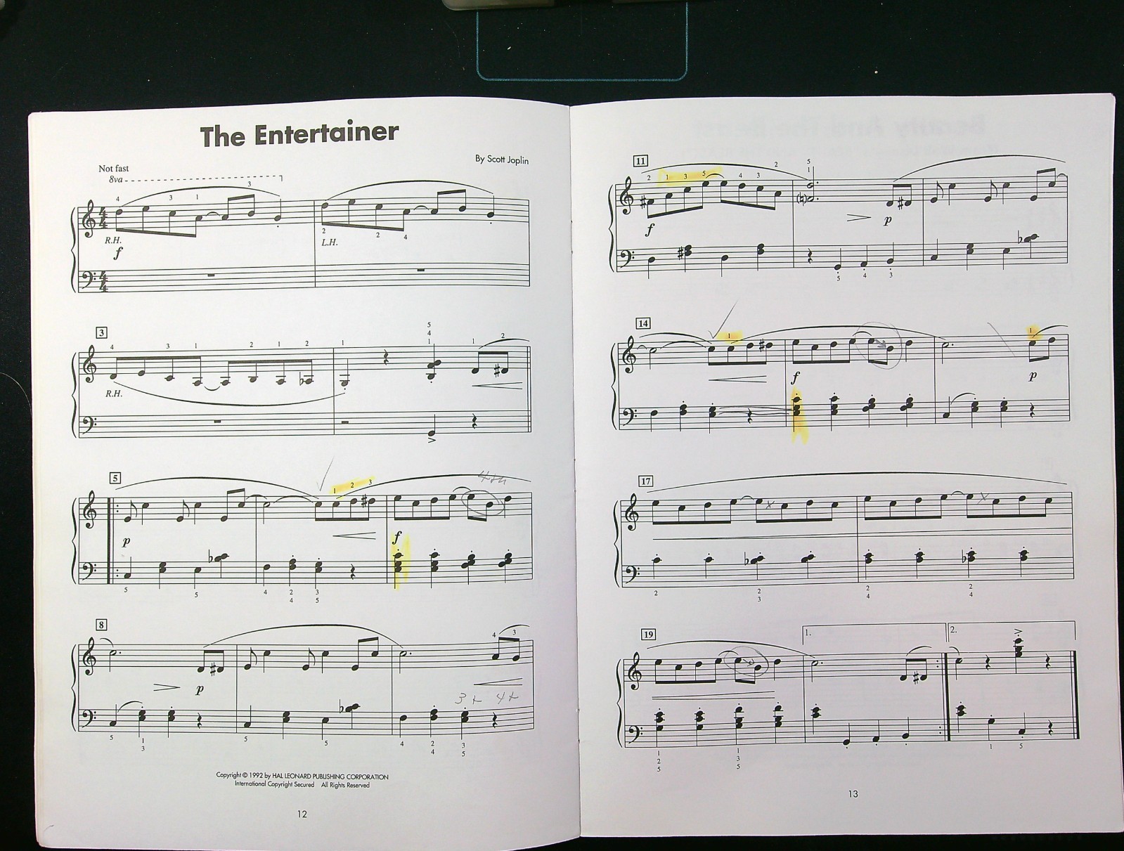 Choice Standards Music Book PVG Arranged Fred Kern Hal Leonard Vintage 1008a