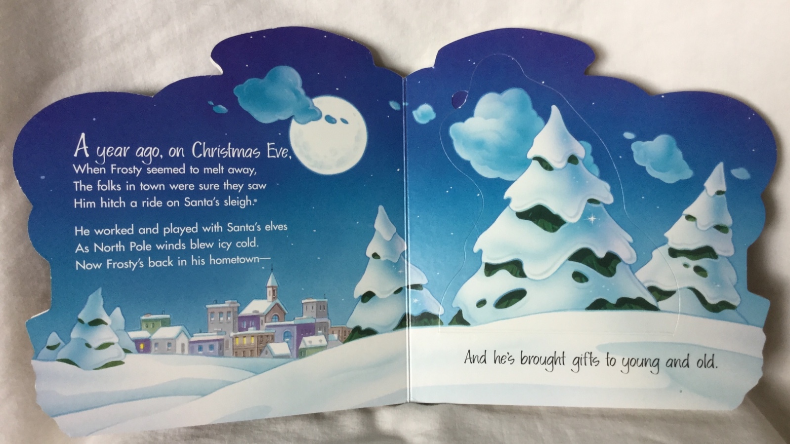 Frosty the Snowman Returns by Joseph R. Ritchie 2006 Lift The Flap Board Book