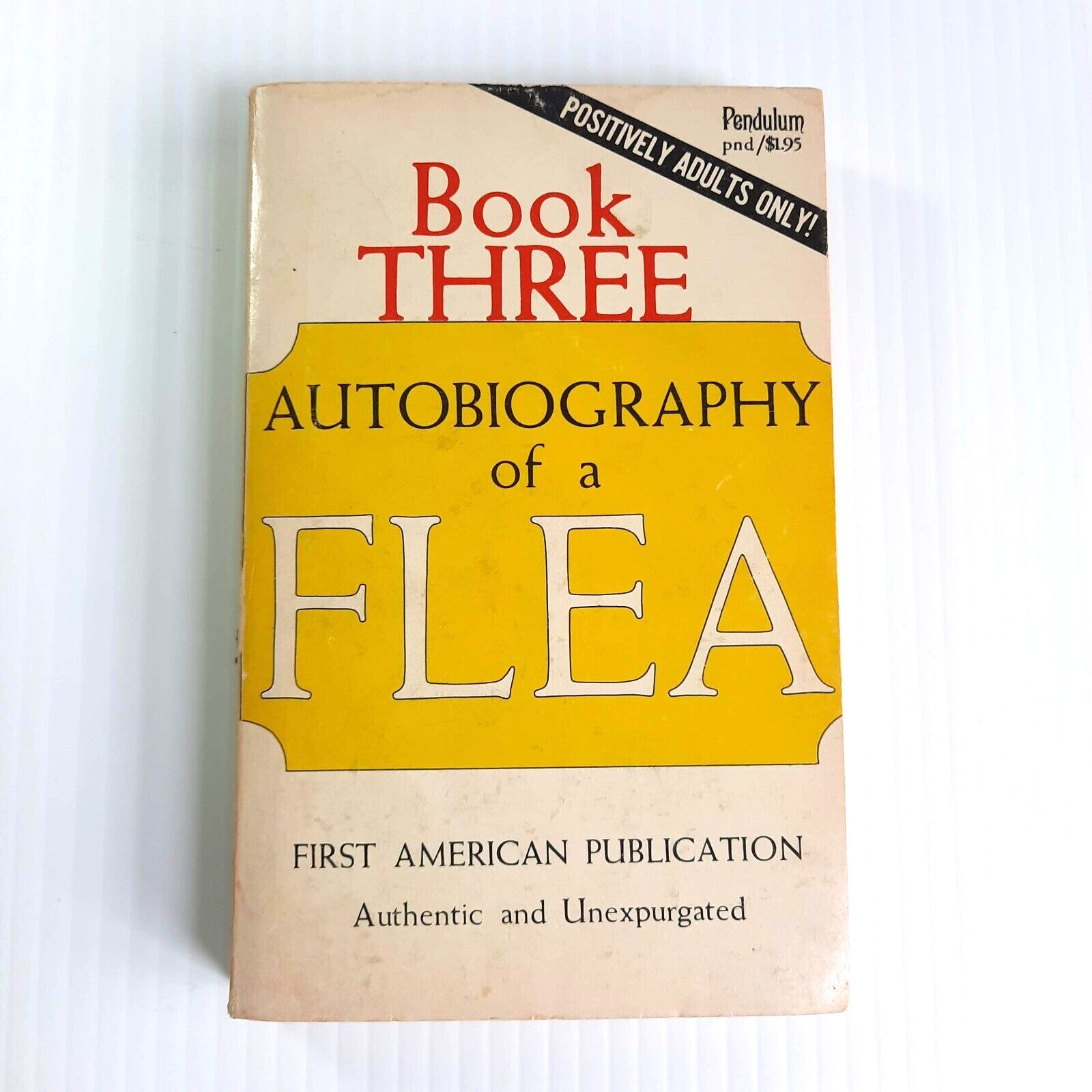 Vintage Pulp Erotica Lot of 6 Adult Paperbacks 60s & 80s, Fanny Hill, Flea