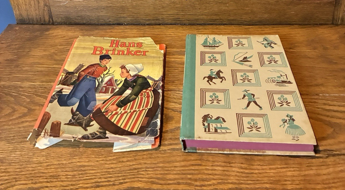 Hans Brinker or The Silver Skates by Mary Maples Dodge – 1945 Whitman Publishing