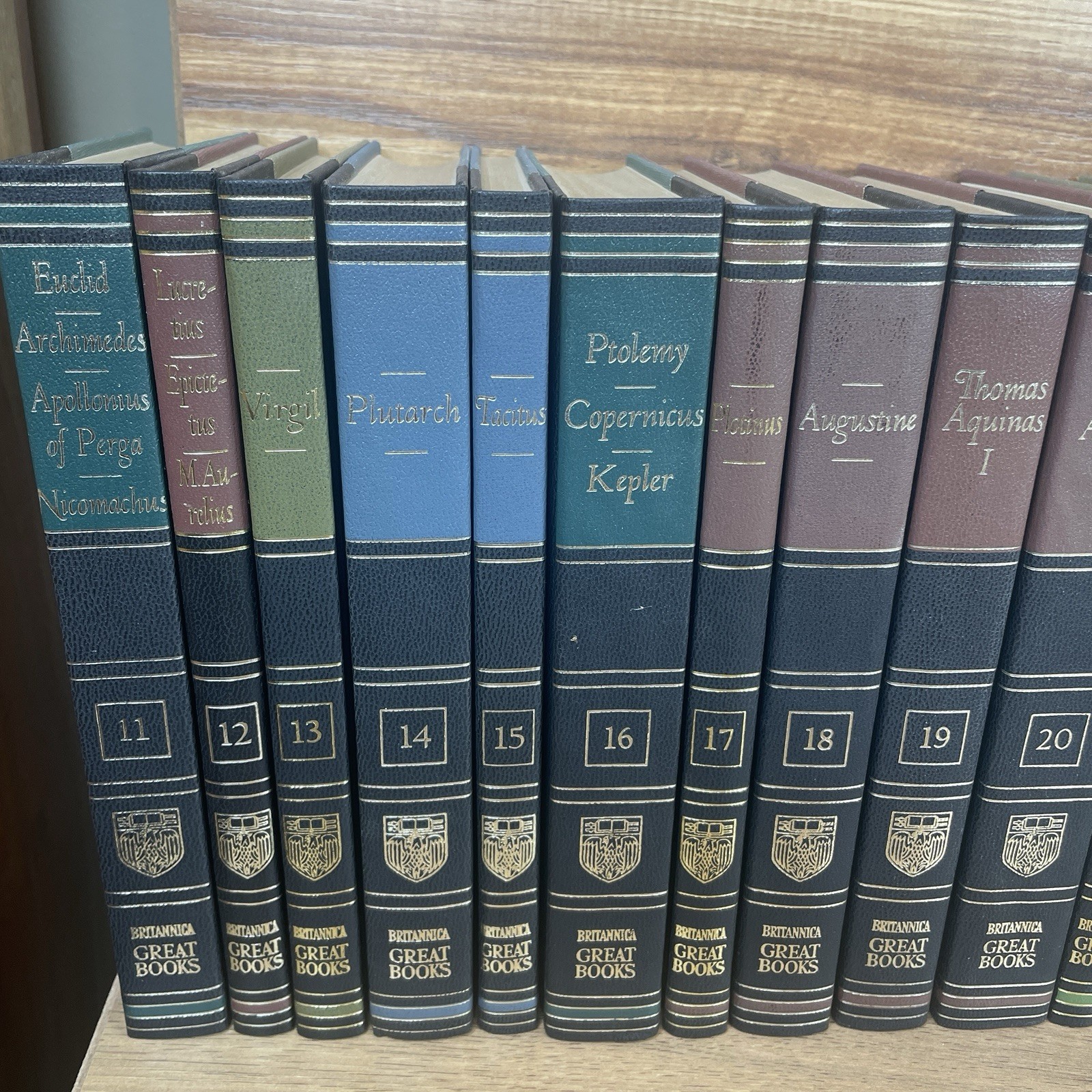GREAT BOOKS OF THE WESTERN WORLD Britannica-1952, 1986 Printing. Vols- YOU PICK