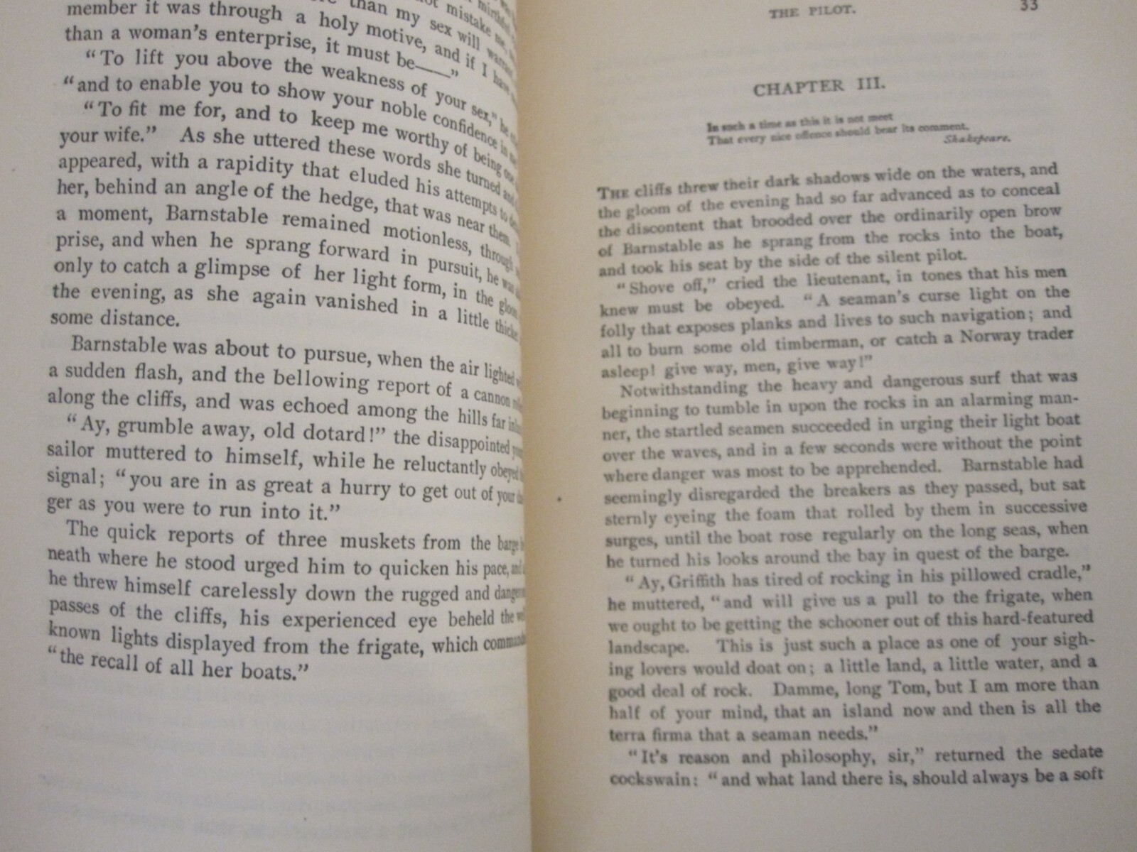 (James Fenimore) Cooper’s Works: The Pilot, D Appleton & Co, Hardcover, n.d.