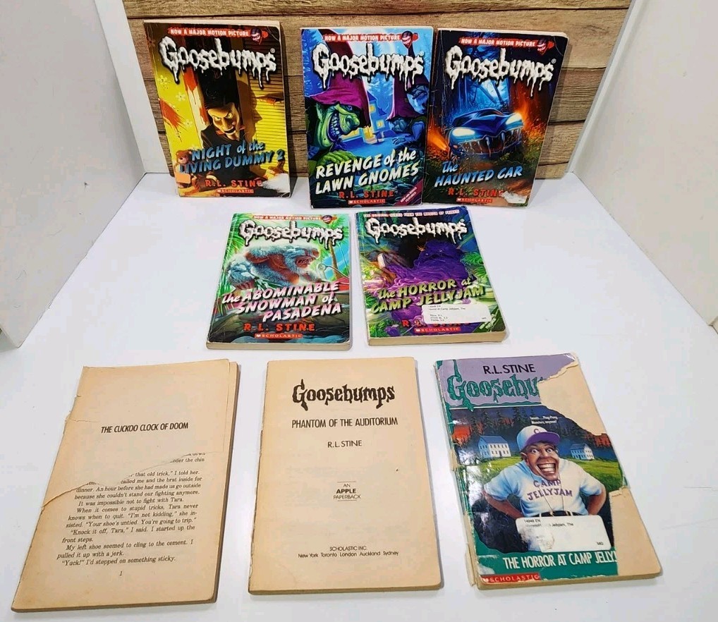 Goosebumps Books R.L. Stine Lot Of 45 Books Vintage 90s & 2000s See Description