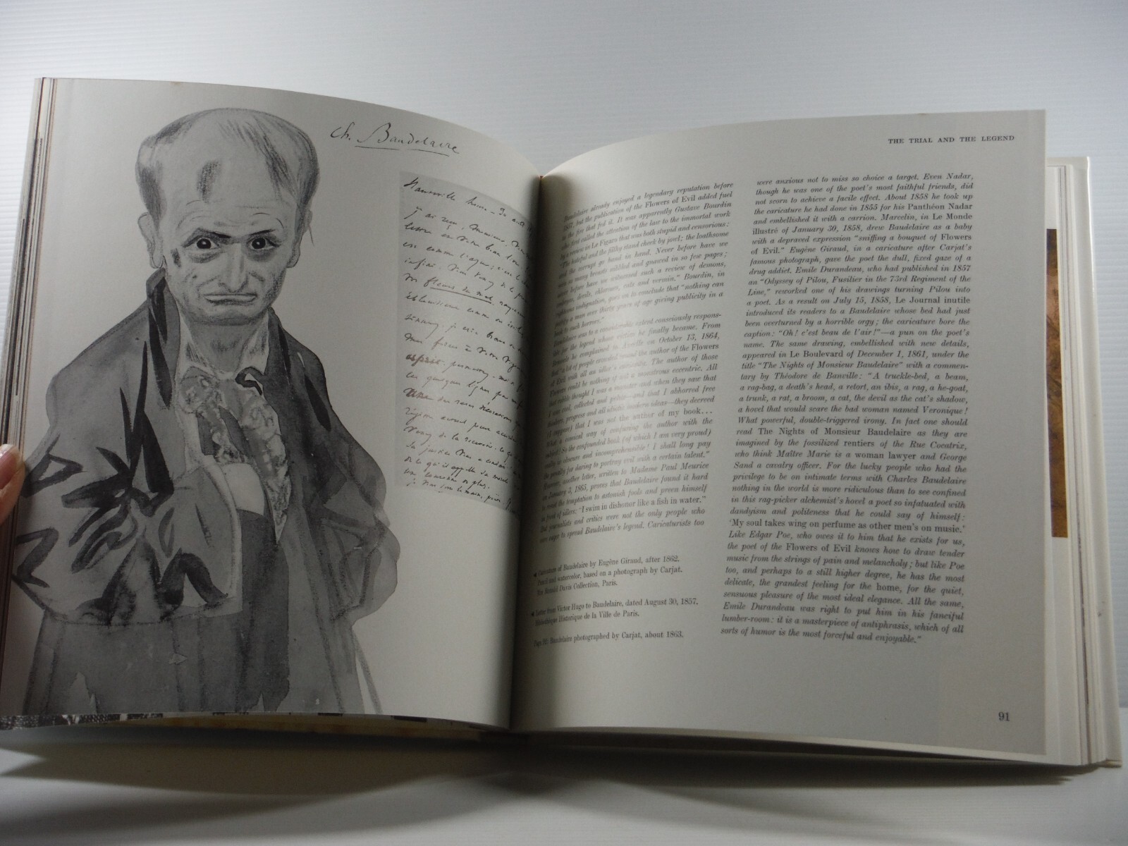 Baudelaire The Artist and His World by Jean Leymarie 1969 Skira biography Art bk