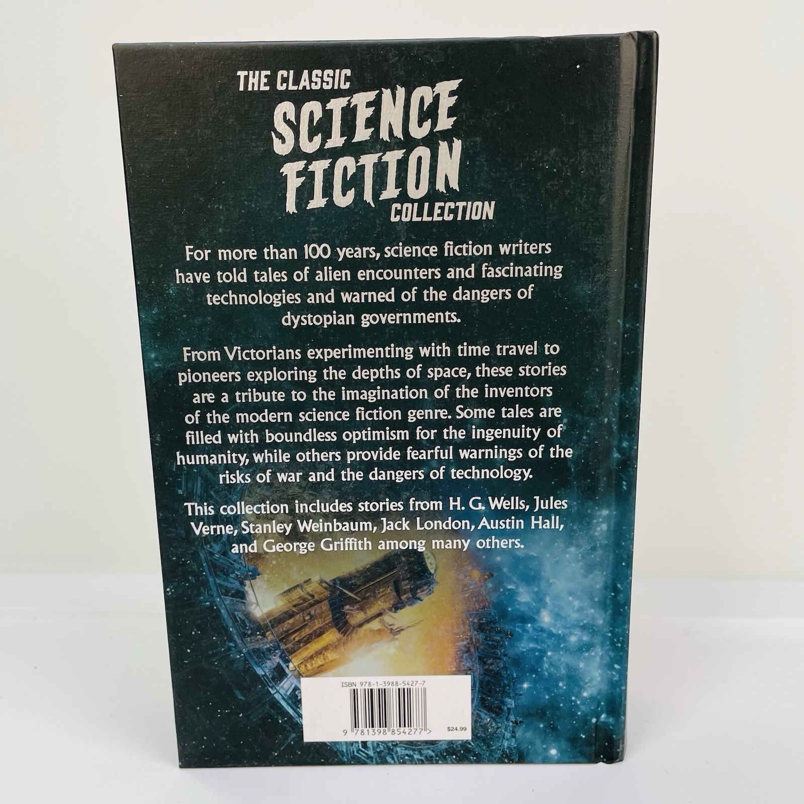 The Classic Science Fiction Collection Arcturus HC Sprayed Edges Anthology Wells
