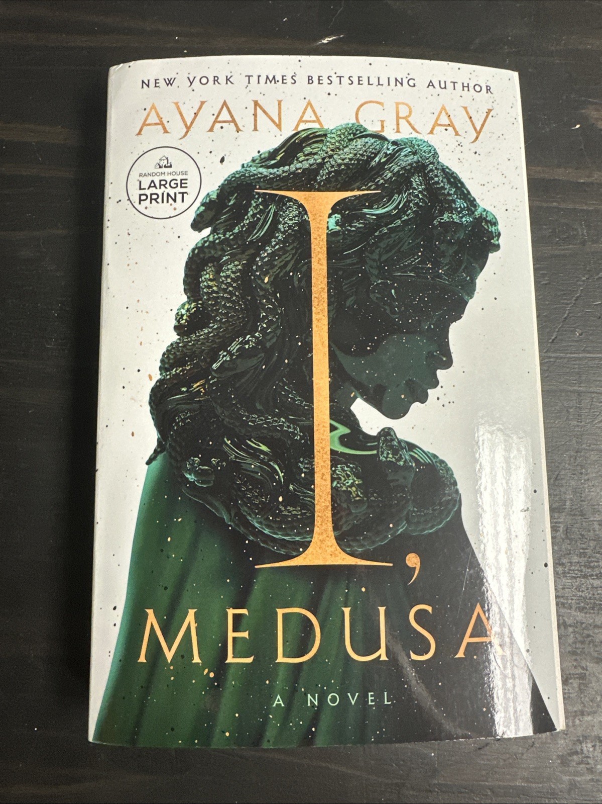 I, Medusa Paperback by Gray, Ayana LARGE PRINT