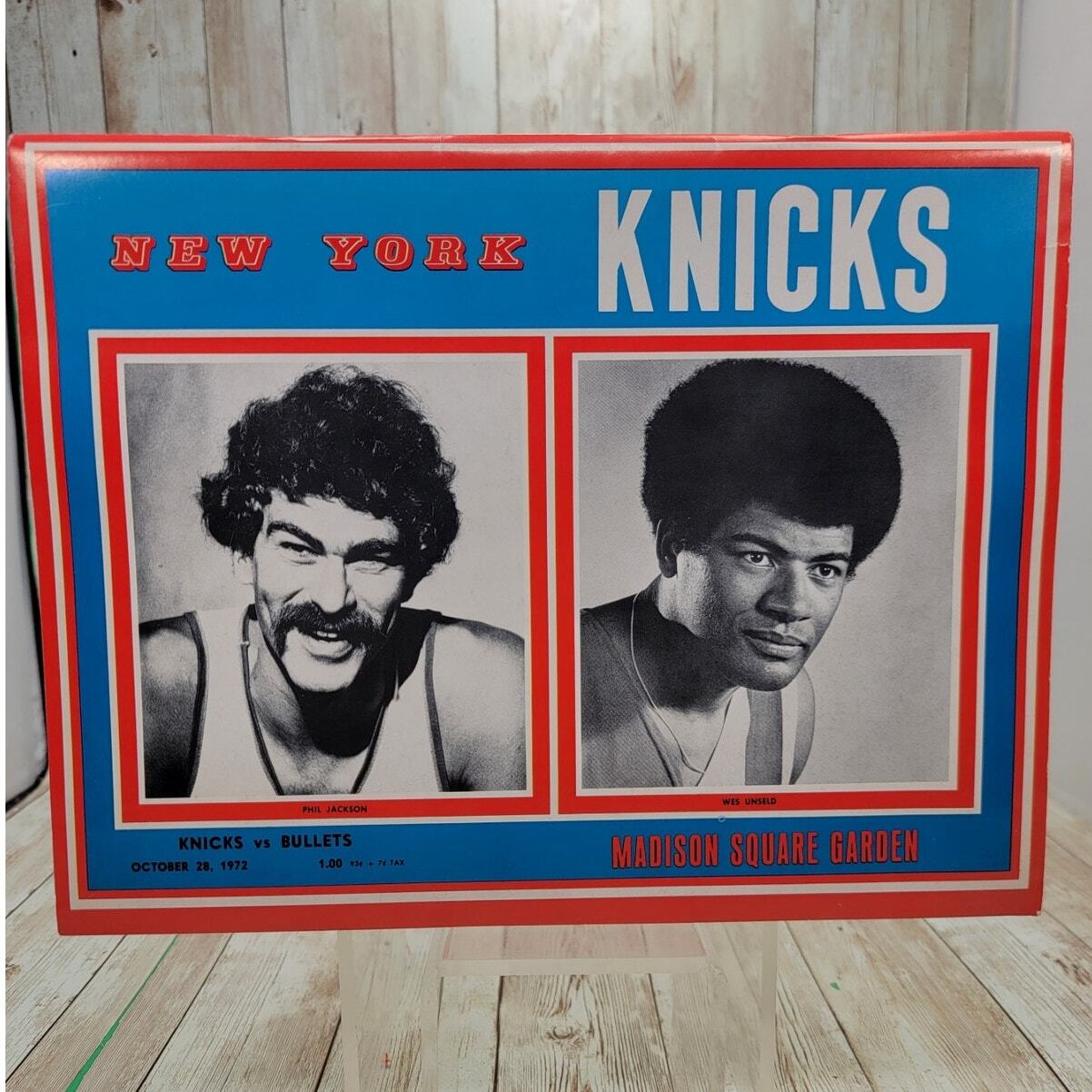 1972-73 New York Knicks Game Publications Sports Paper Info. Magazine
