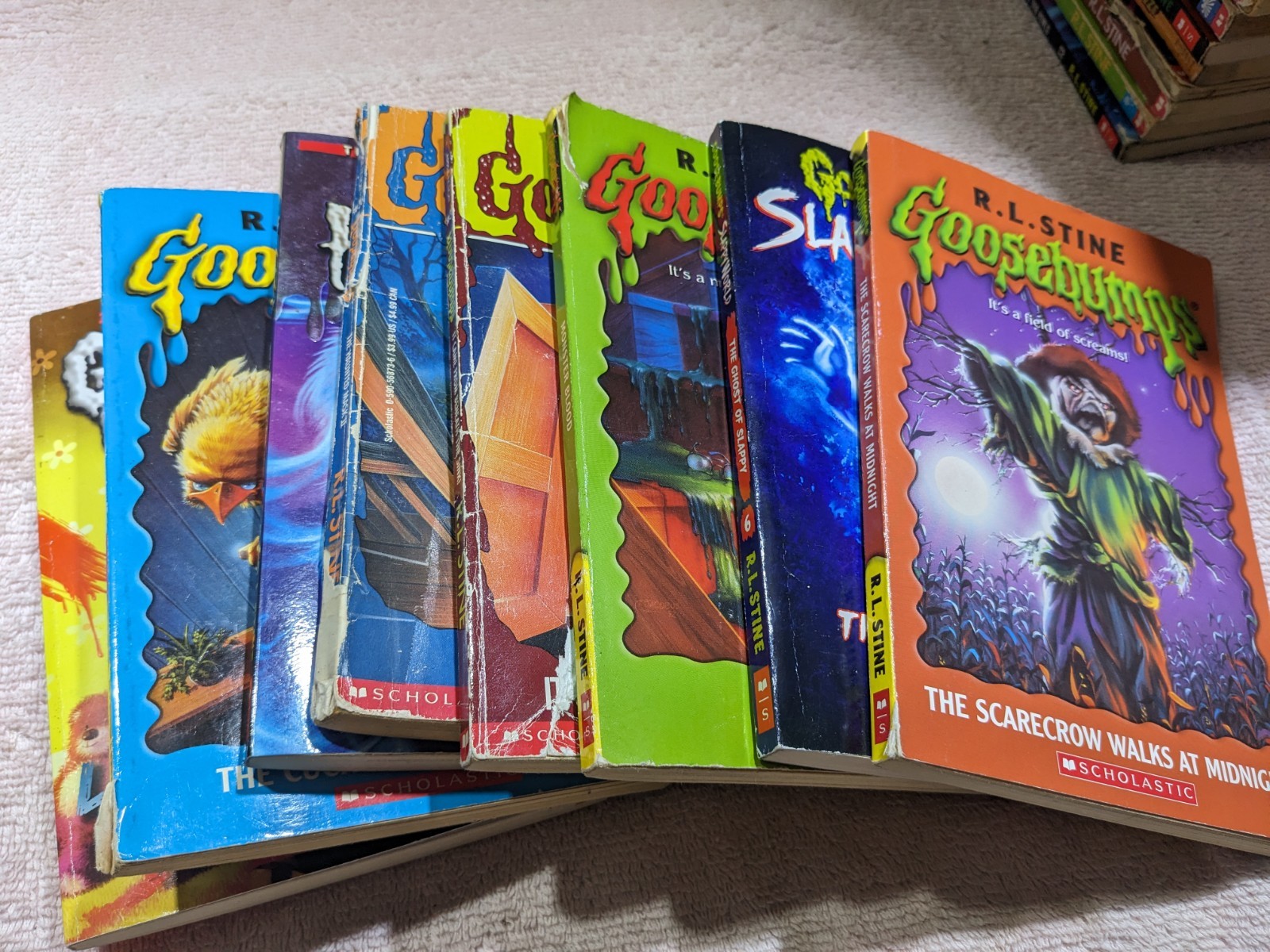 Lot Of (33) Various R.L. Stine Goosebumps Books