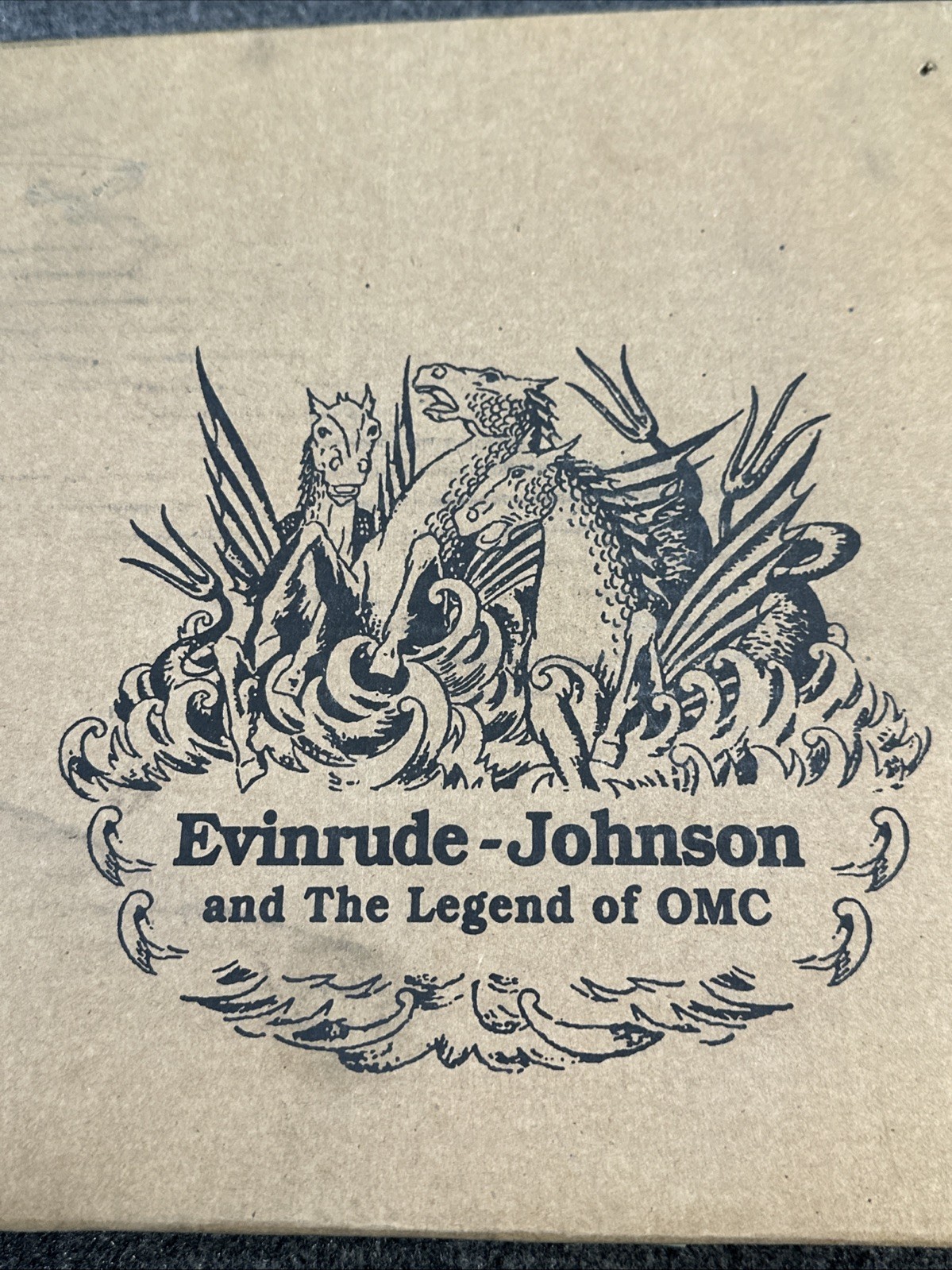 EVINRUDE JOHNSON And The Legend of OMC by Jeffrey Rodengen, HC, DJ New
