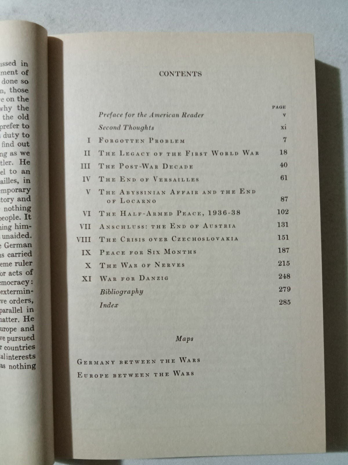Origins of the Second World War by Alan Taylor