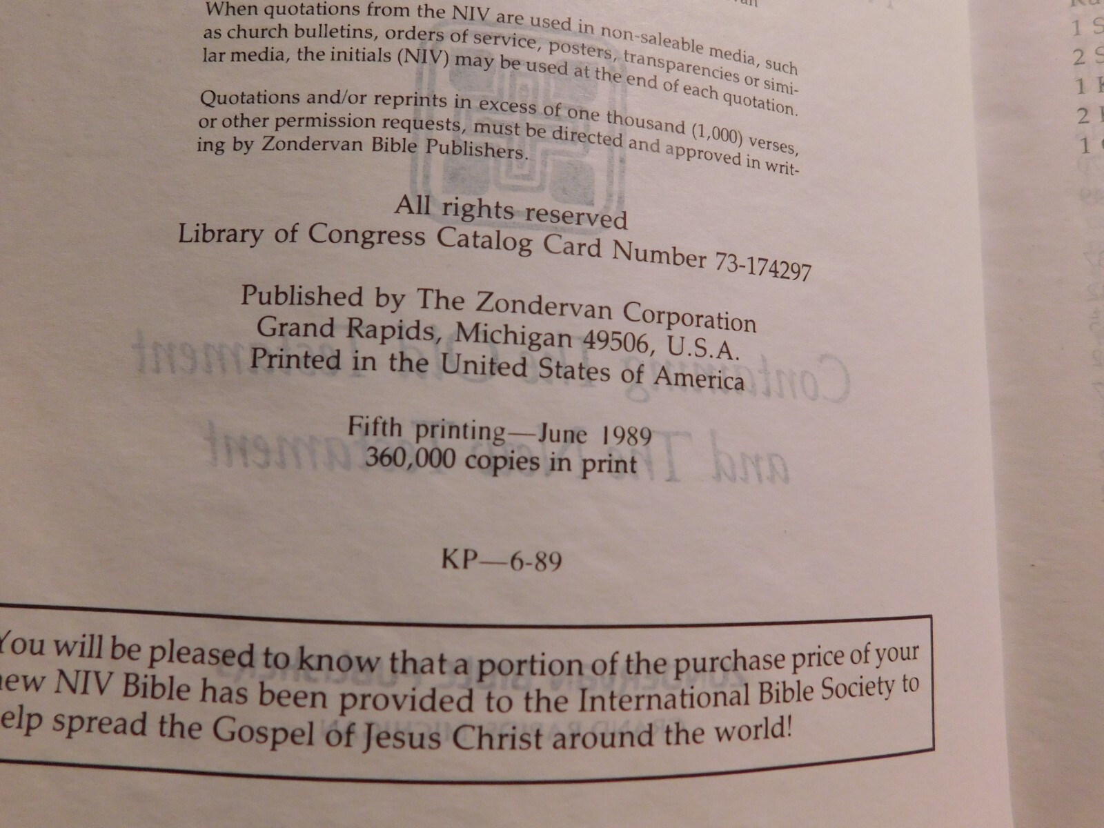Holy Bible New International Version Old and New Testaments Bonded Leather