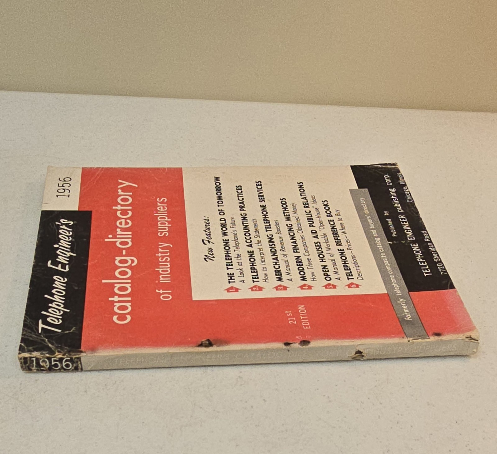 1956 Telephone Engineers Catalog – Directory of Industry Suppliers – 306 Pages