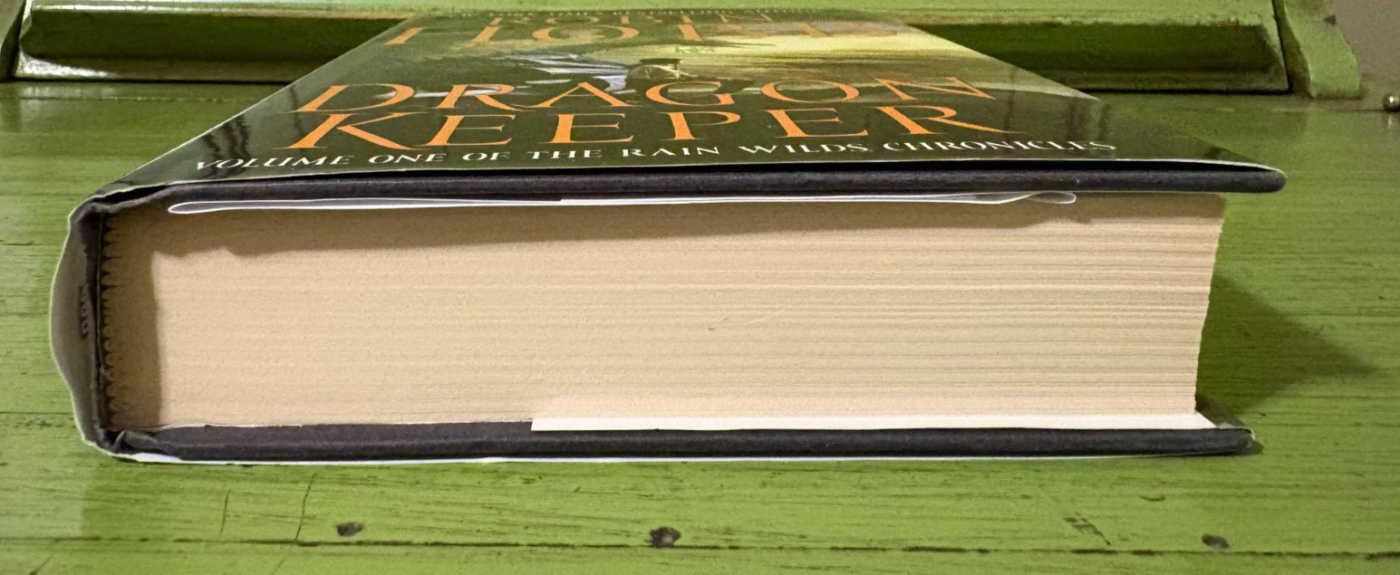 Robin Hobb Dragon Keeper Rain Wild Series #1 Hard Cover DJ Like New BCE