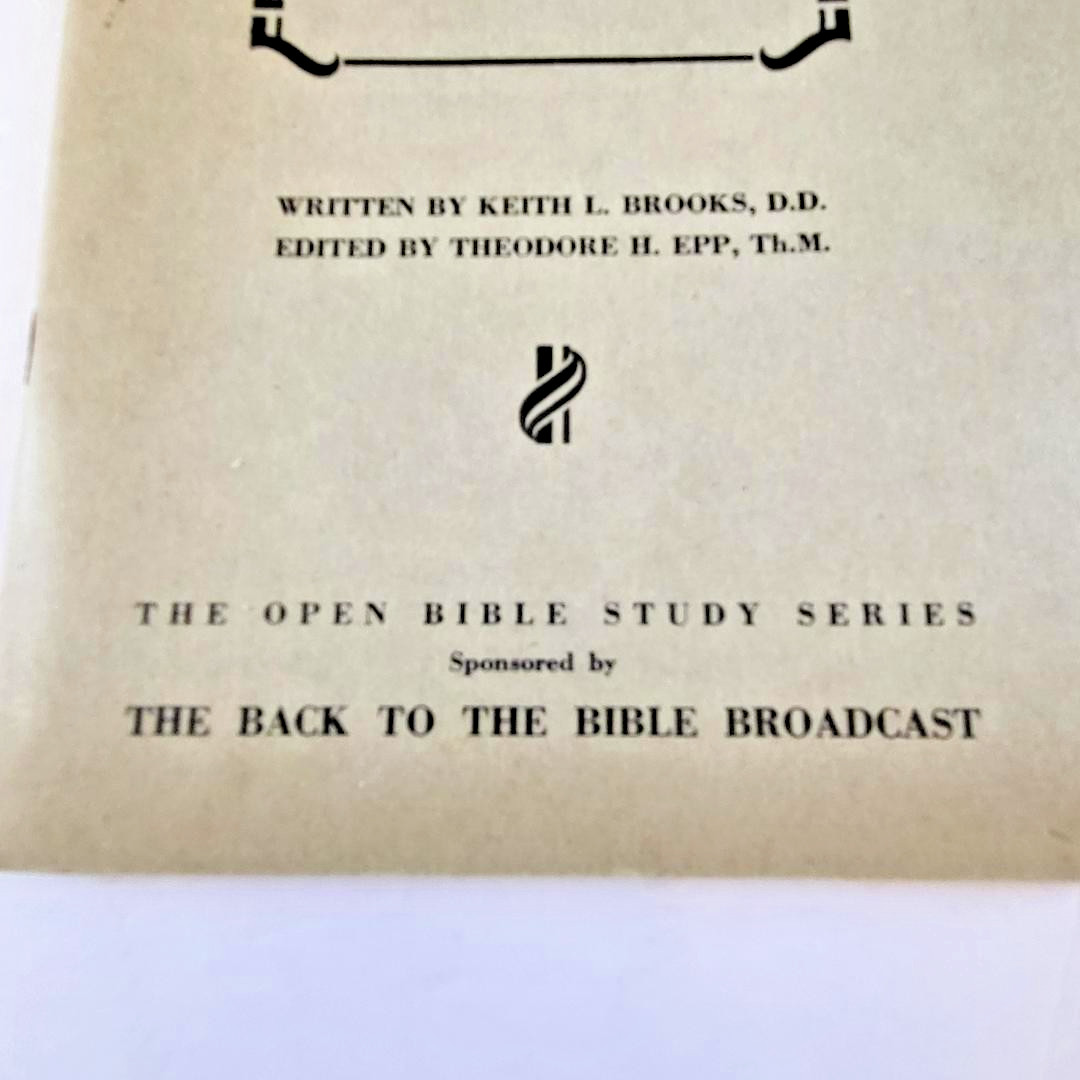 The Gospel of John Study Guide First Edition 1944 Paperback 108 Pages