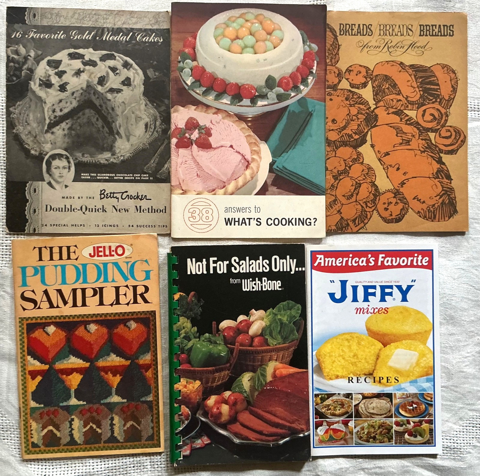 Lot of 60+ Vntg Advertising Cookbook Booklet Pamphlet Recipes 1930s – 2000s