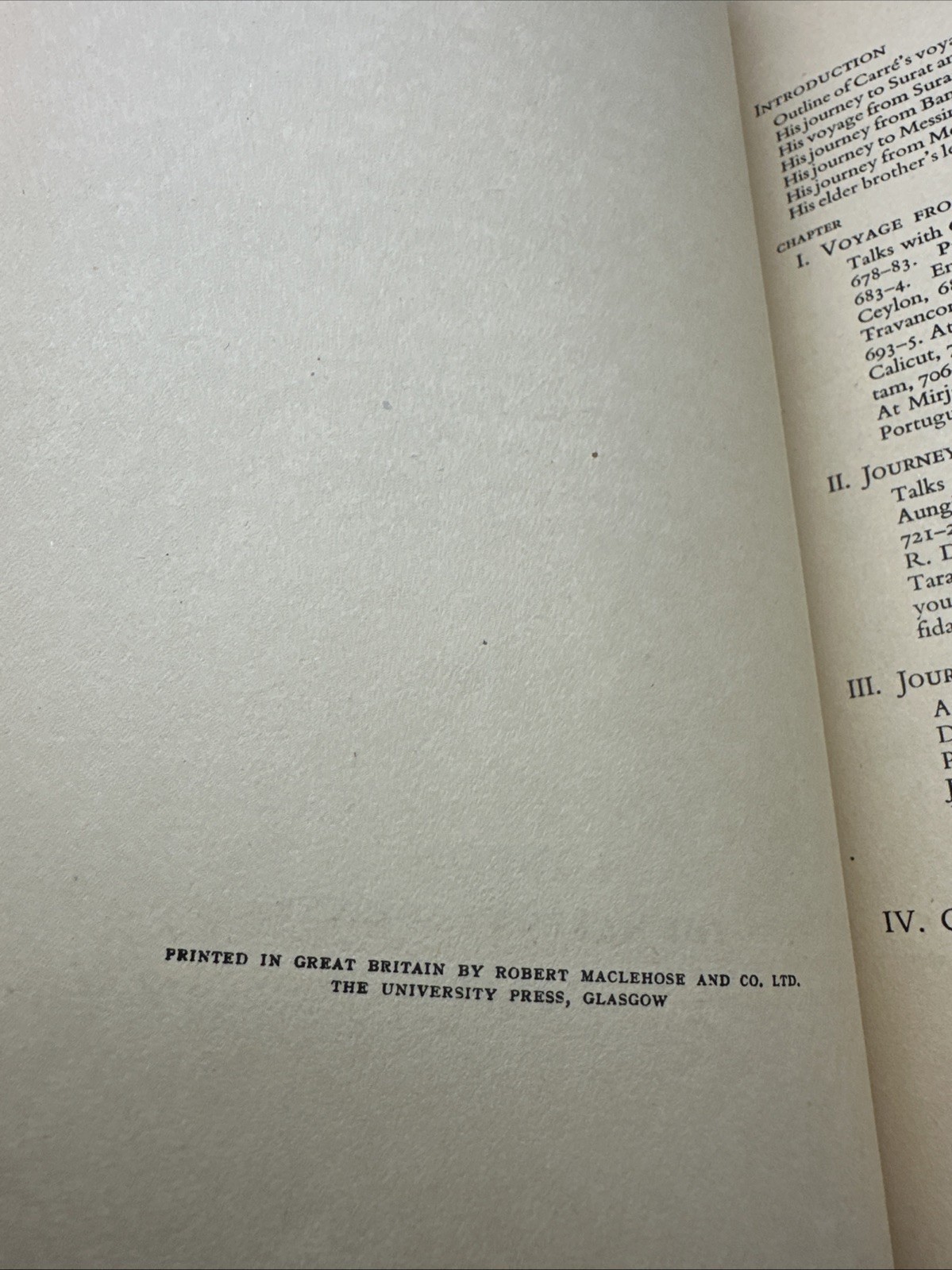 Travels Abbe Carré India 3 Vol Hakluyt 1947 Inscribed Set (AB114)
