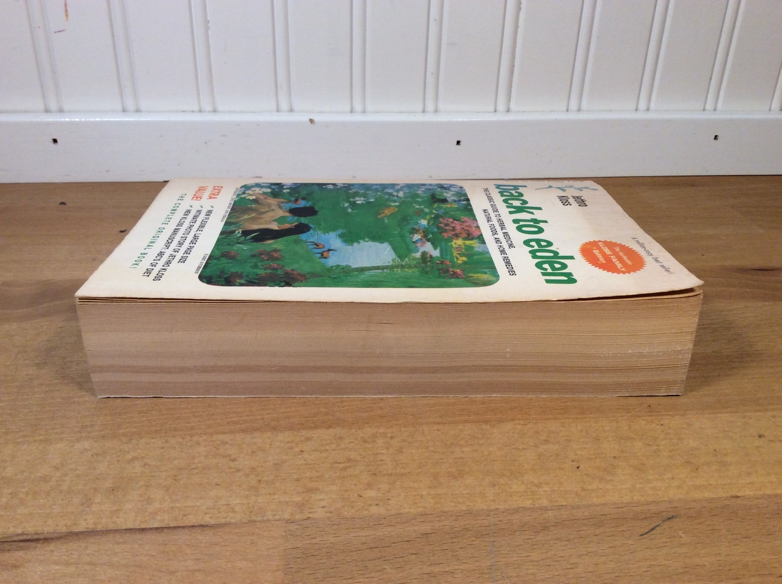 Back to Eden, Jethro Kloss, 1974 Paperback 4th Edition 5th Printing