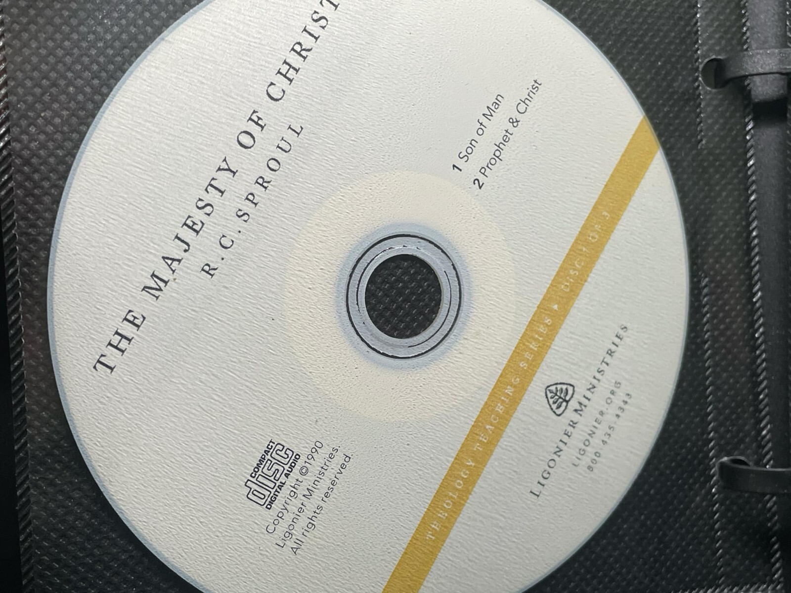 Majesty of Christ RC SPROUL USED CDs (3 Audio CDs) Ligonier Ministries