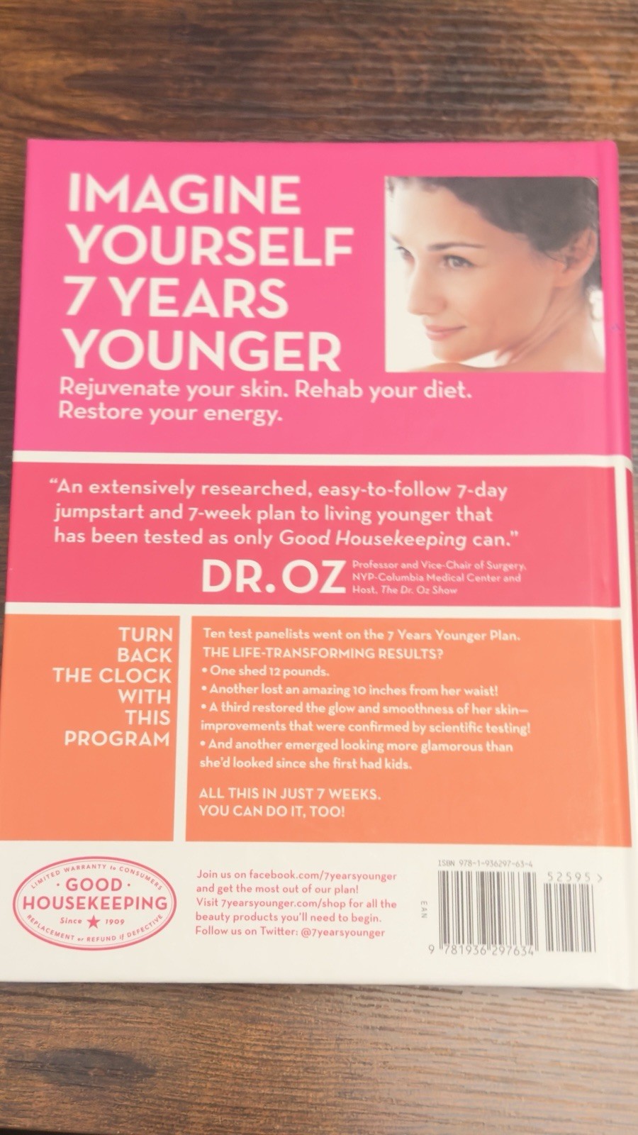 7 Years Younger Revolutionary 7-Week Anti-Aging Plan HC Good Housekeeping Dr Oz