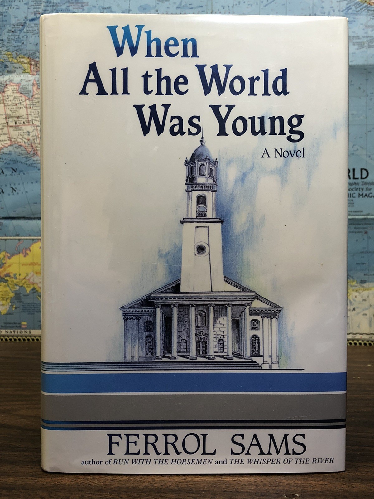 Signed – When All The World Was Young 1st Edition Ferrol Sams Hardcover 1991 DJ
