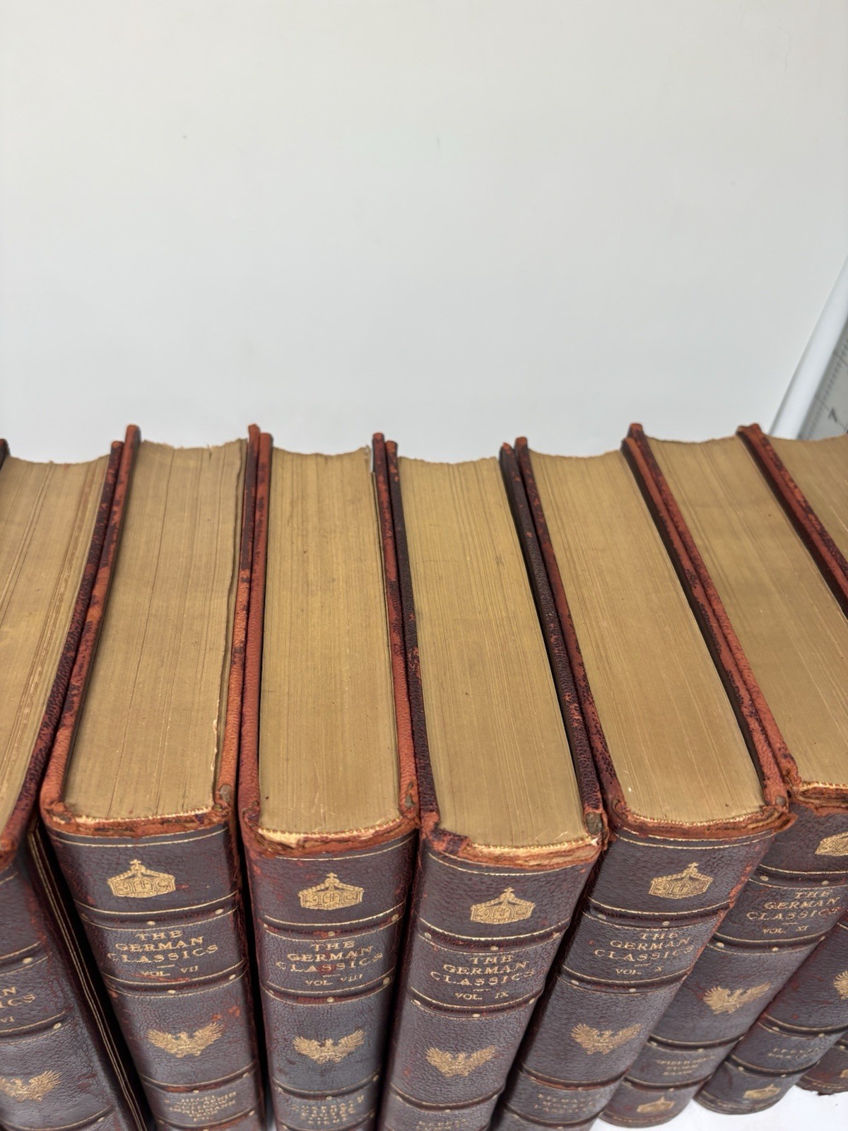 Antique The German Classics Patrons Edition 1-13 volumes 1913-14 Year / Rare