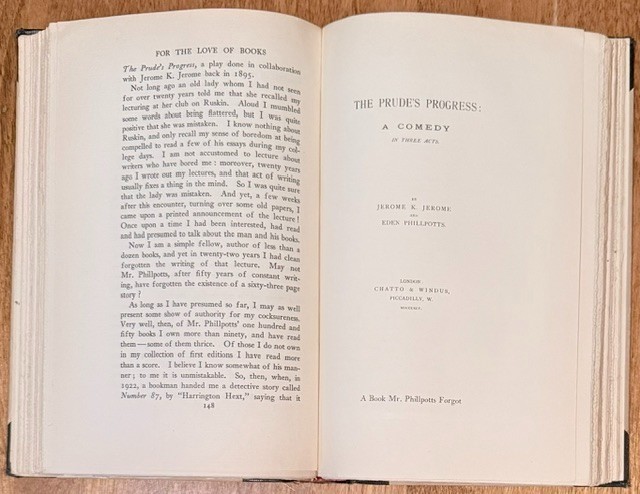 For the Love of Books No 97 of 500 Copies Jordan-Smith 1934 HC Oxford Univ Press