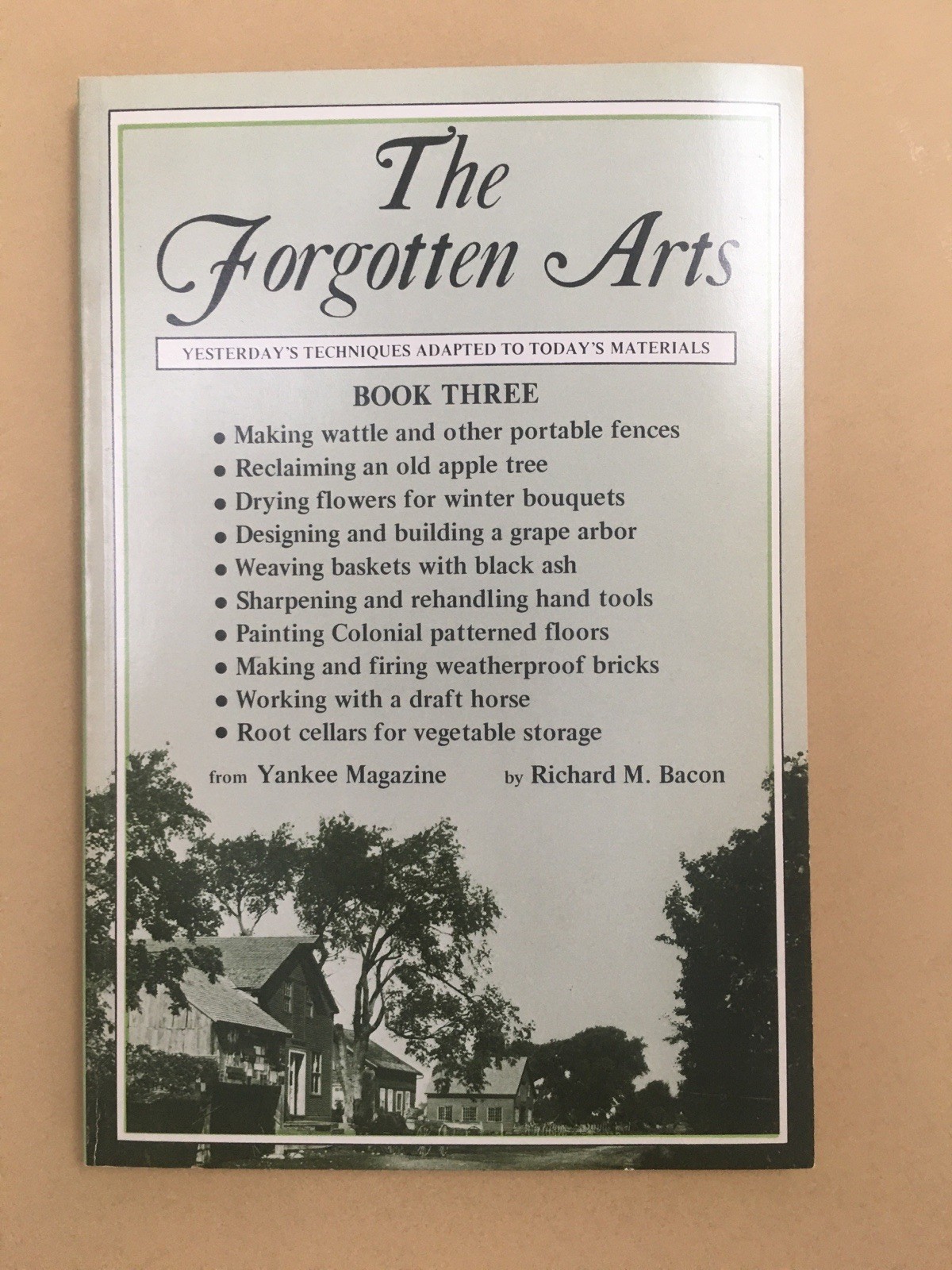 The Forgotten Arts Yesterday’s Techniques Set 4 Books Yankee 1979 2nd Printing