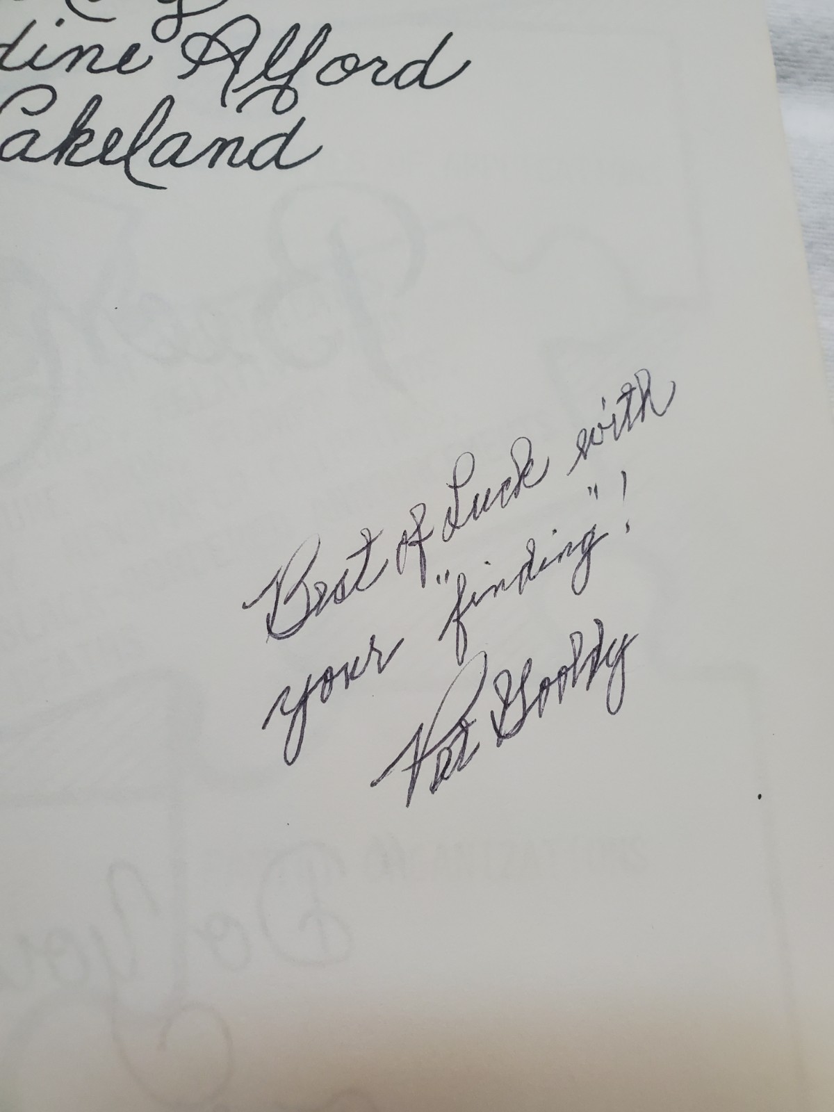 21 Things I Wish I’d Found By Pat Gooldy PB 1984 Genealogy Signed