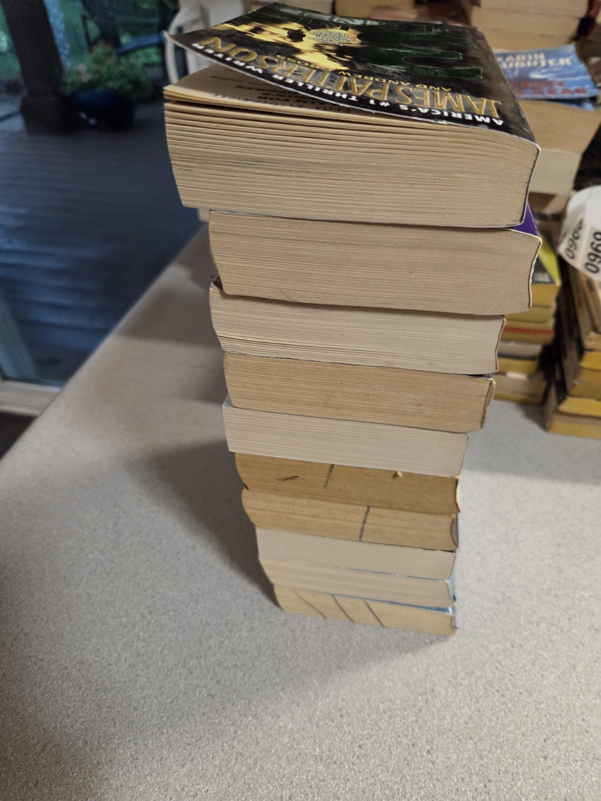 James Patterson Lot Of 10 Books. Crime Thriller Mystery. Paperback.