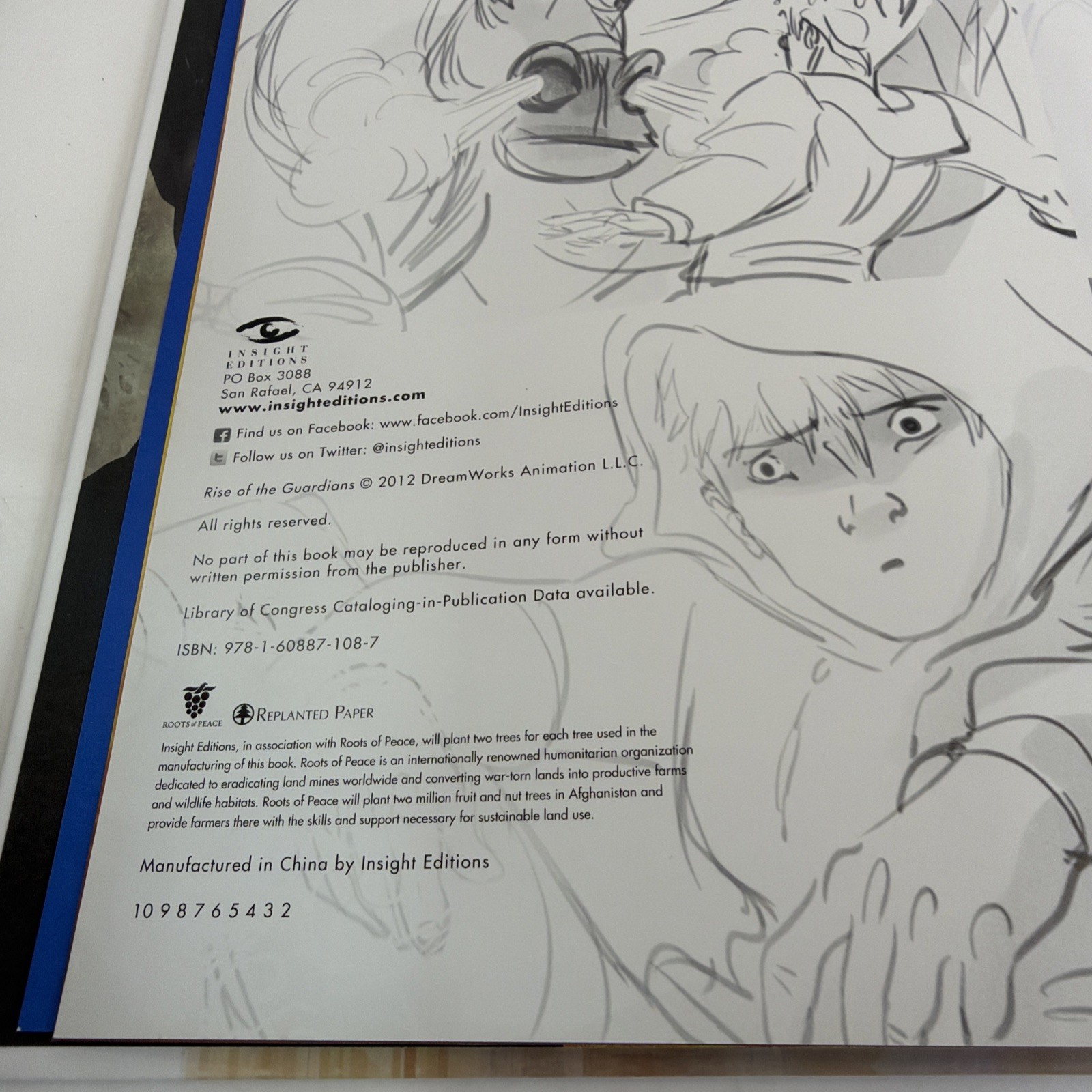 The Art of DreamWorks Rise of the Guardians 2012 Hardcover with Dust Jacket
