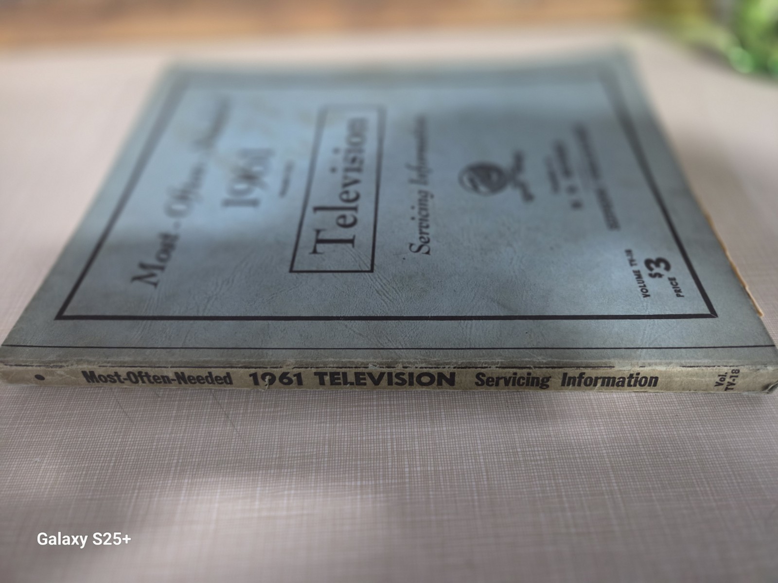 1961 Most Often Needed Television Servicing MANUAL Beitman Supreme Pub