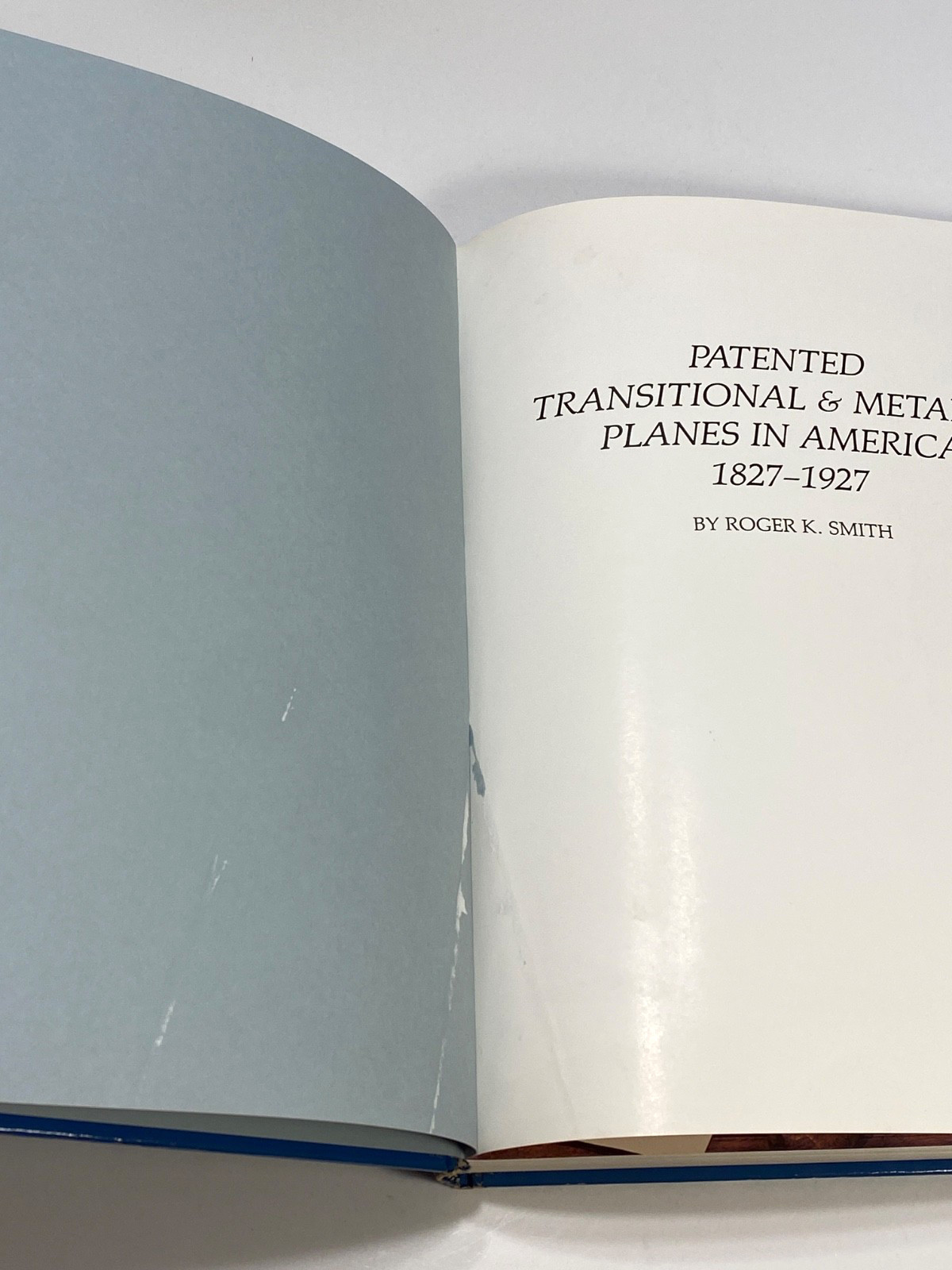 Patented Transitional & Metallic Planes in America 1827-1927, 2nd Ed **Read Desc