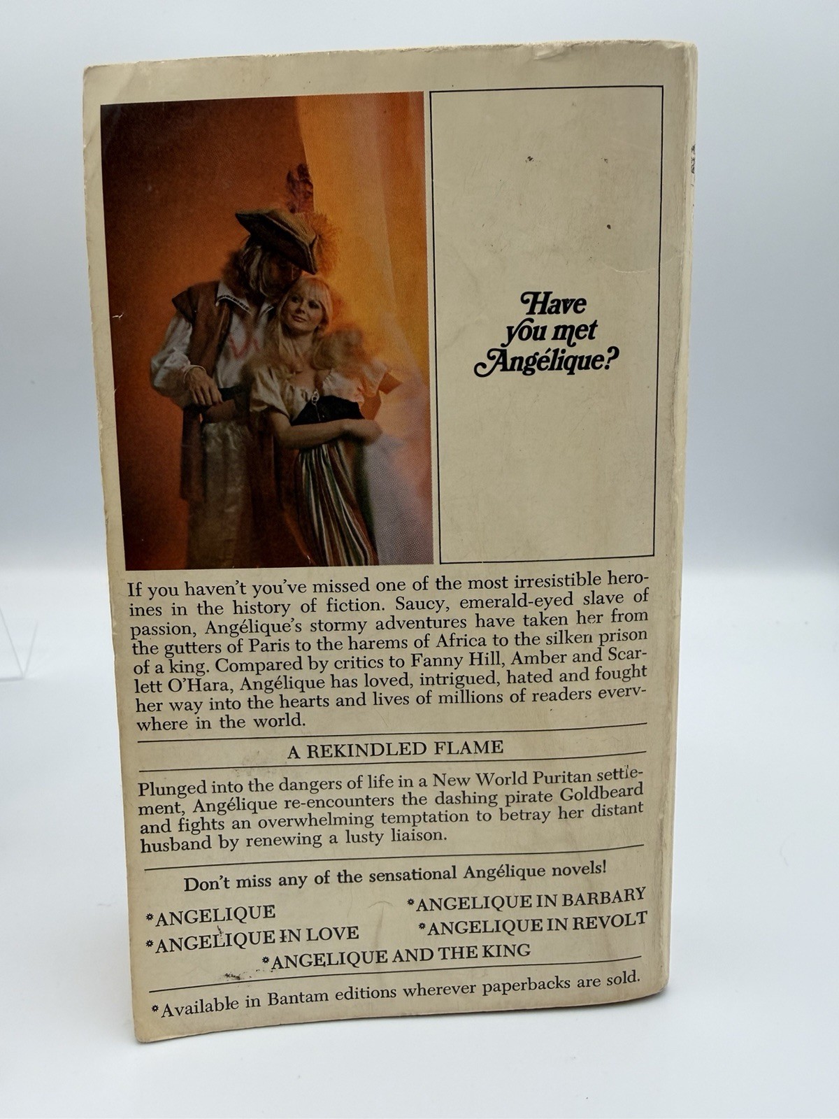Vintage ANGELIQUE By Sergeanne Golon, The King, Temptation, 2 Paperbacks 1971