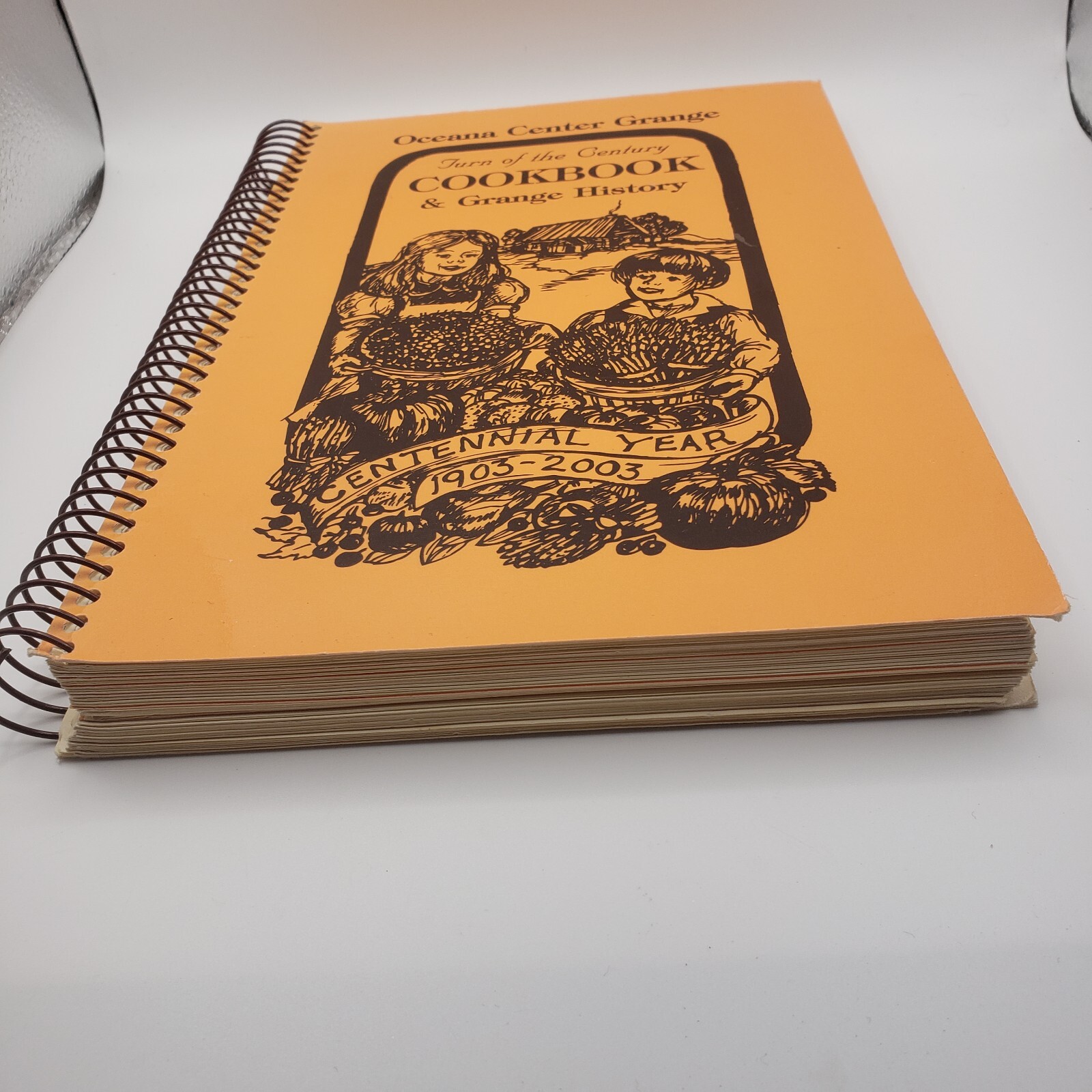 Oceana Center Grange Cookbook And Grange History 221 Pages