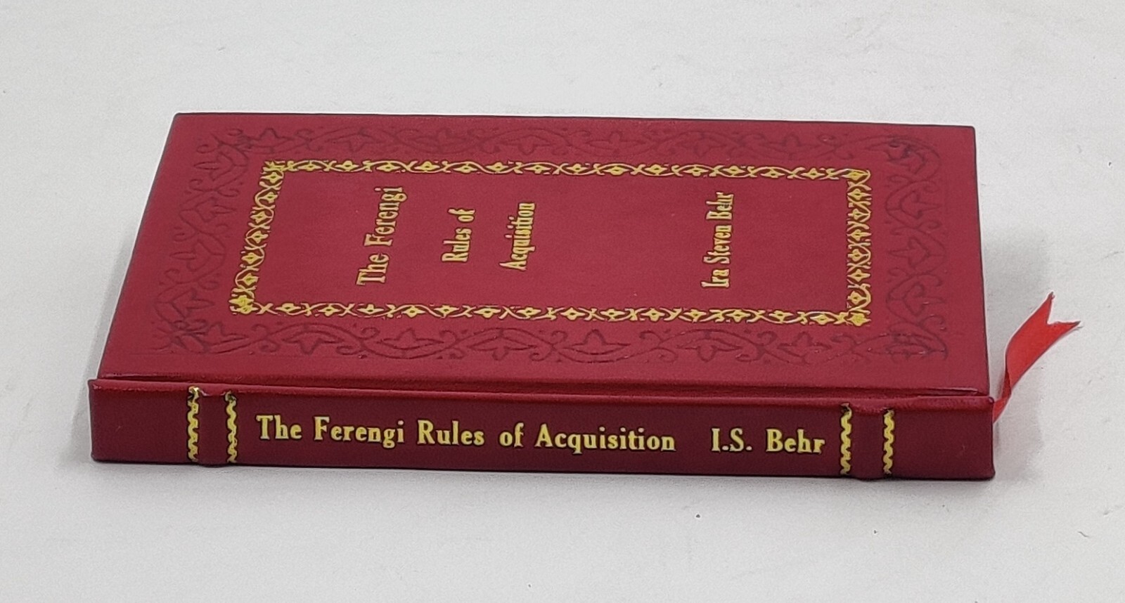 The Star Trek: Deep Space Nine: The Ferengi Rules Of Acq [Premium Leather Bound]