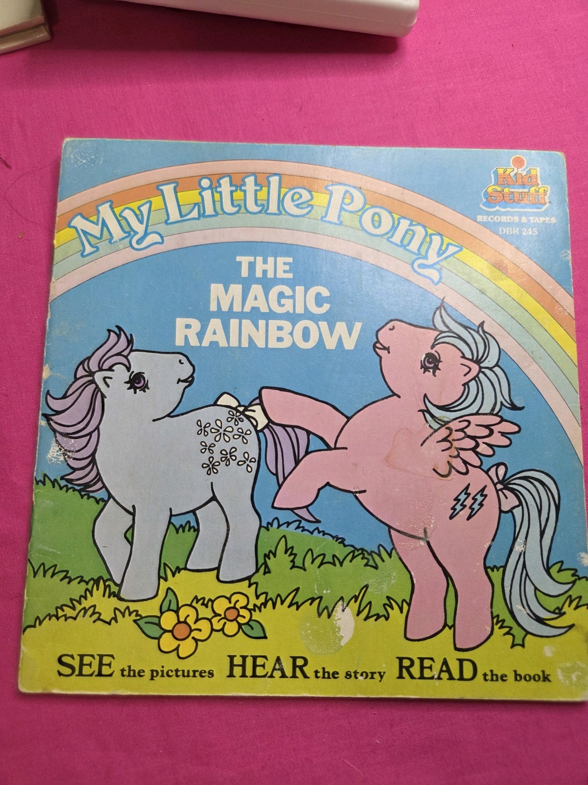 VTG My Little Pony Books + DVDs + VHS Lot of 6