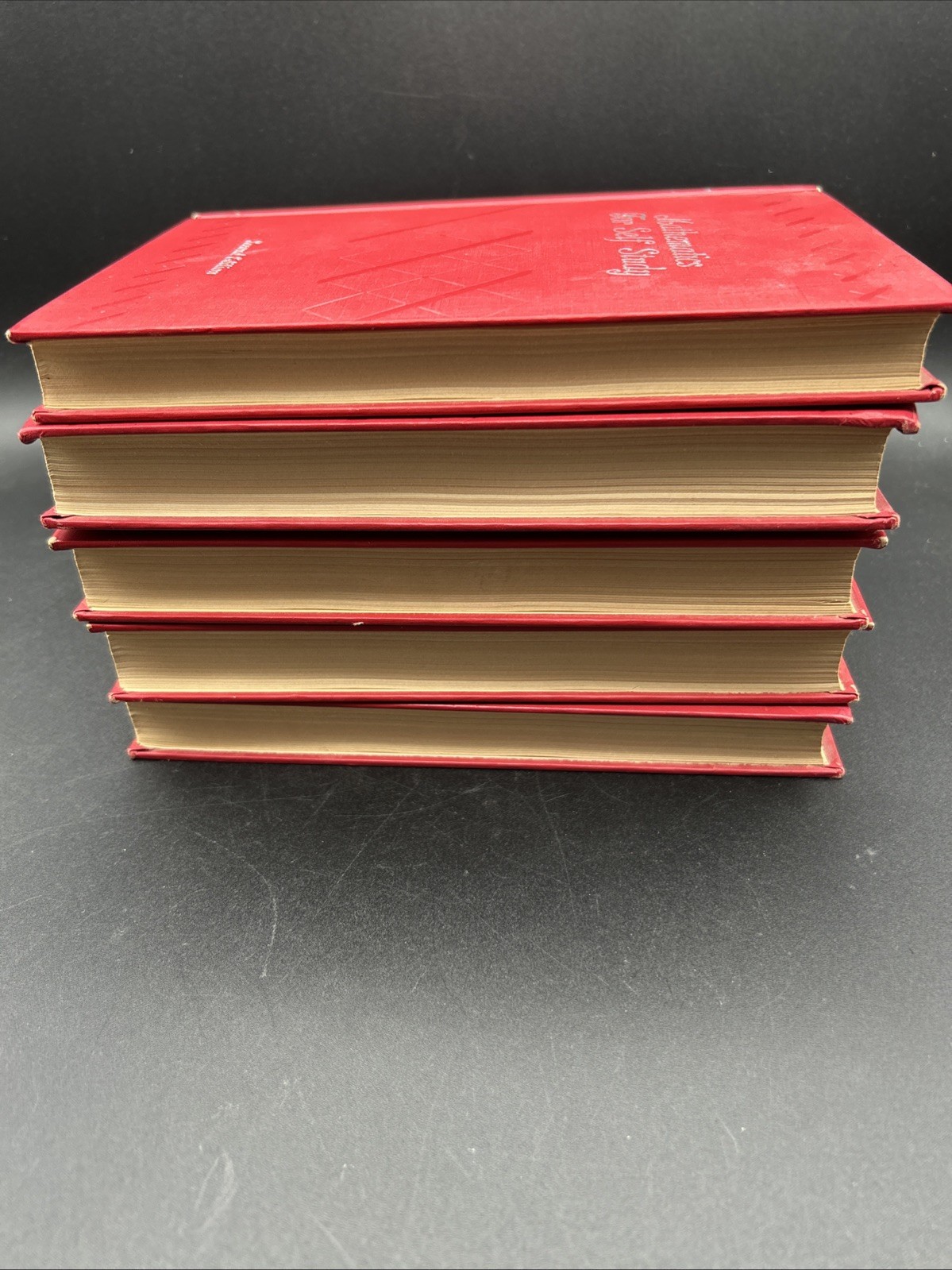 Mathematics for Self Study Complete 5 Vol Set 1946 Thompson Practical Man 2nd Ed