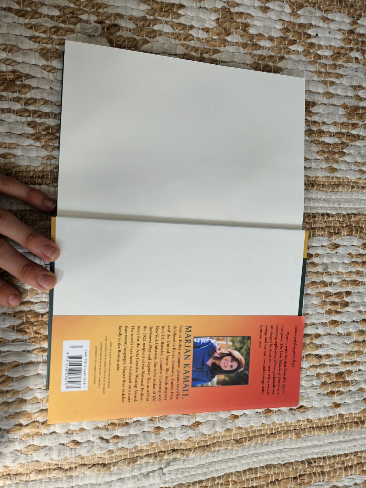 The Lion Women of Tehran Marjan Kamali Hardcover Book First Edition Novel VG