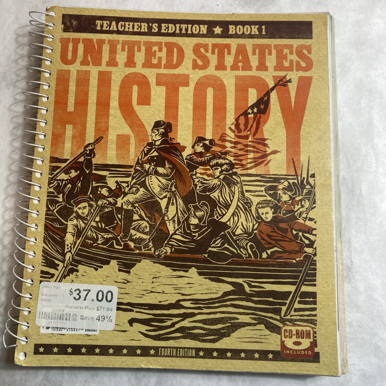 BJU United States History Teacher Edition Textbook High school Book 1 And 2