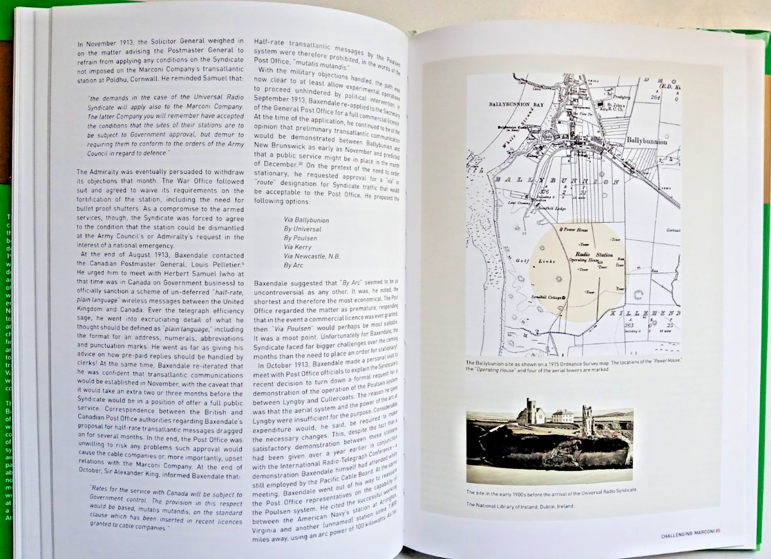 Transatlantic Radio, Wireless, Empire Telegraphy, Cable, Marconi, Poulsen 1910s