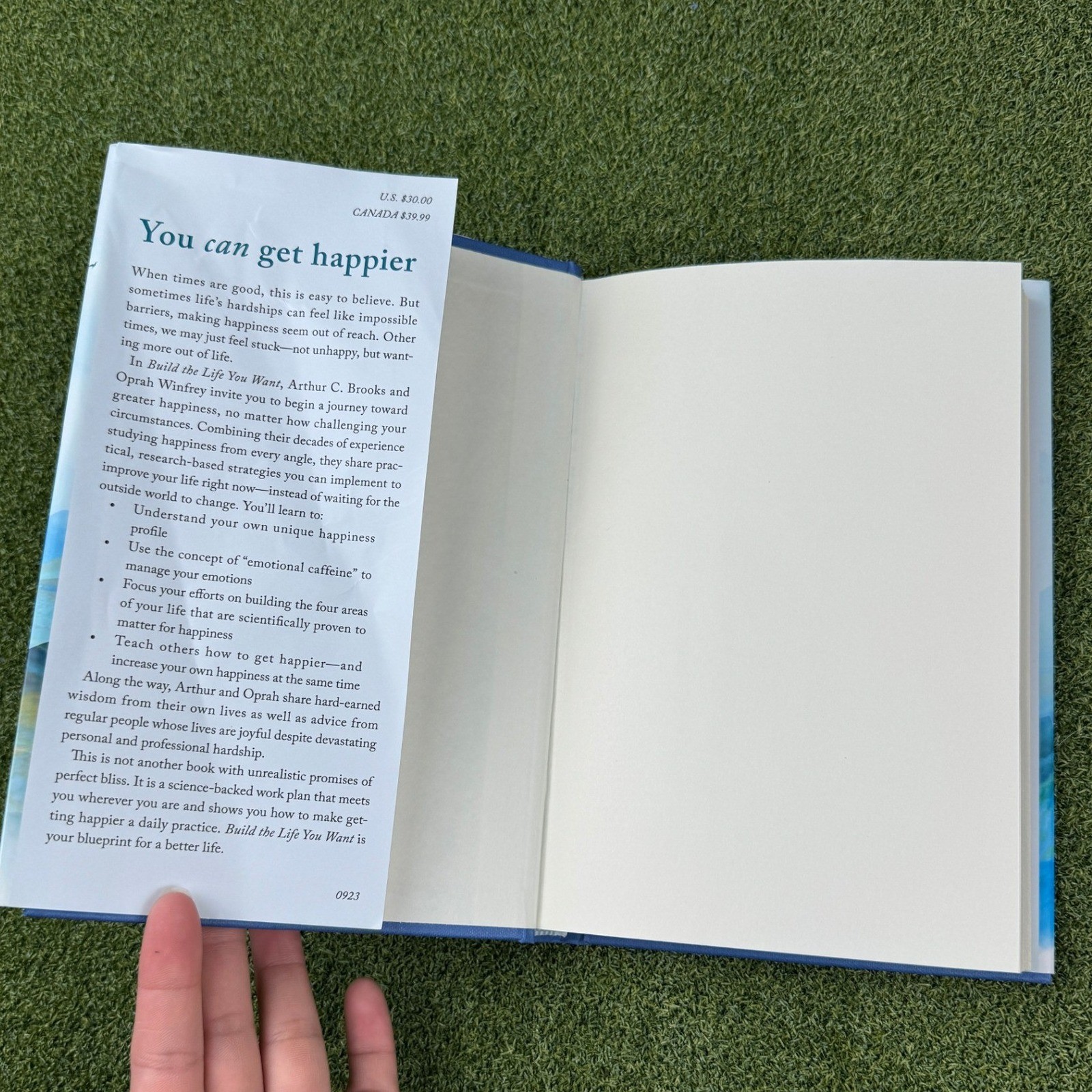 Build the Life You Want Hardcover Book Arthur C Brooks Oprah Winfrey